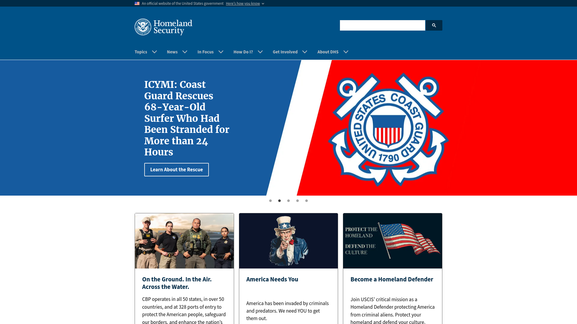 Home | Homeland Security