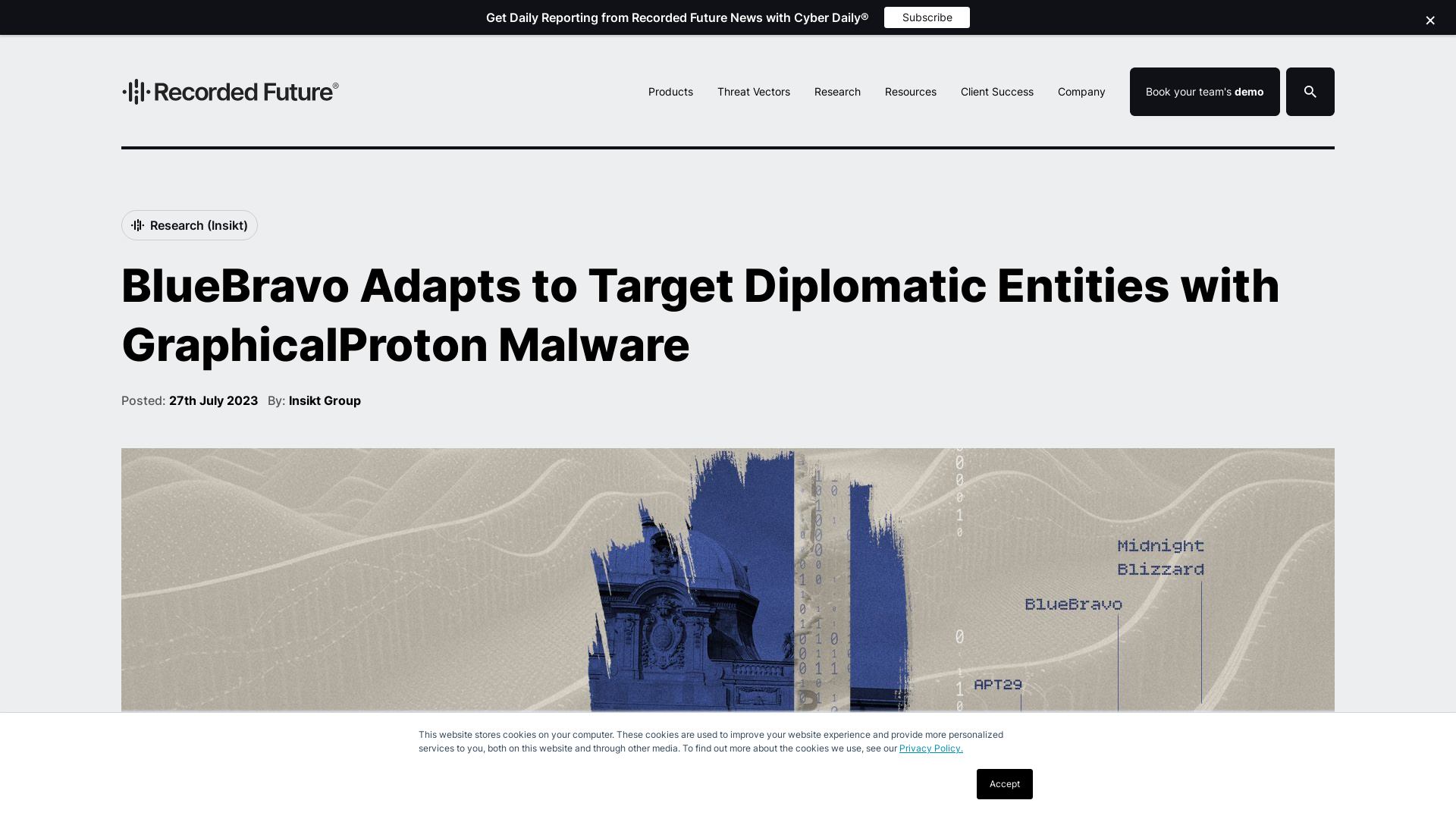 BlueBravo Adapts to Target Diplomatic Entities with GraphicalProton Malware | Recorded Future