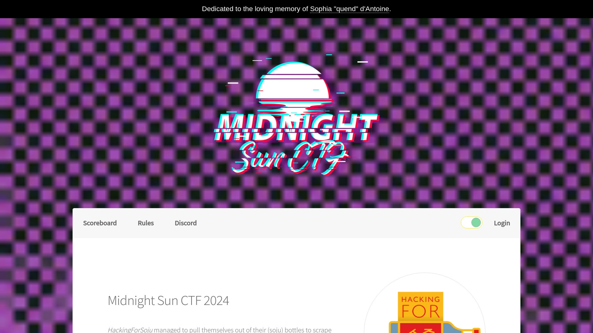 Midnight Sun CTF 2024