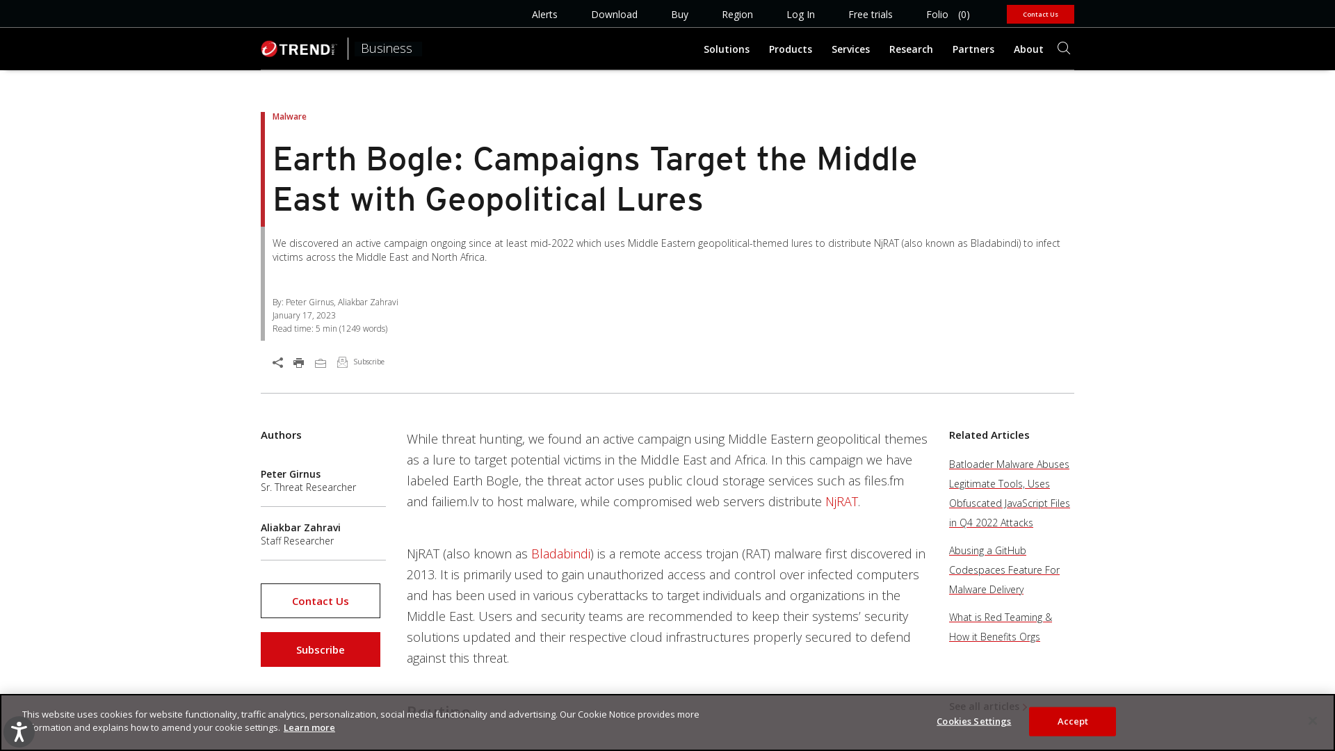 Earth Bogle: Campaigns Target the Middle East with Geopolitical Lures