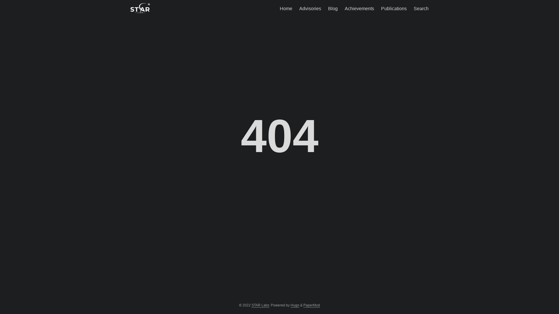 404 Page not found | STAR Labs