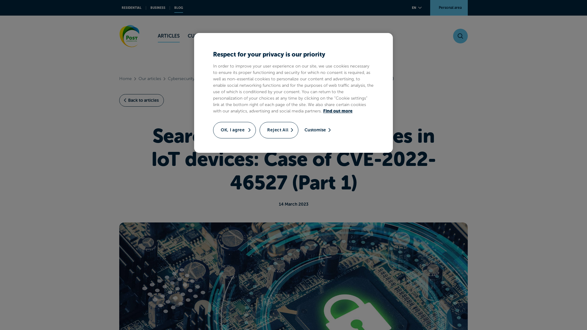 Searching for vulnerabilities in IoT devices: Case of CVE-2022-46527 (Part 1) - POST