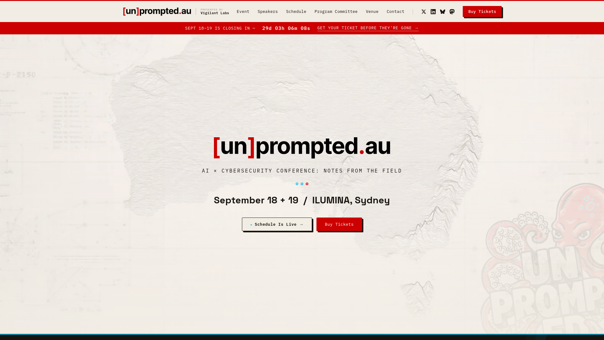 [un]prompted — Sydney · 18–19 September 2026