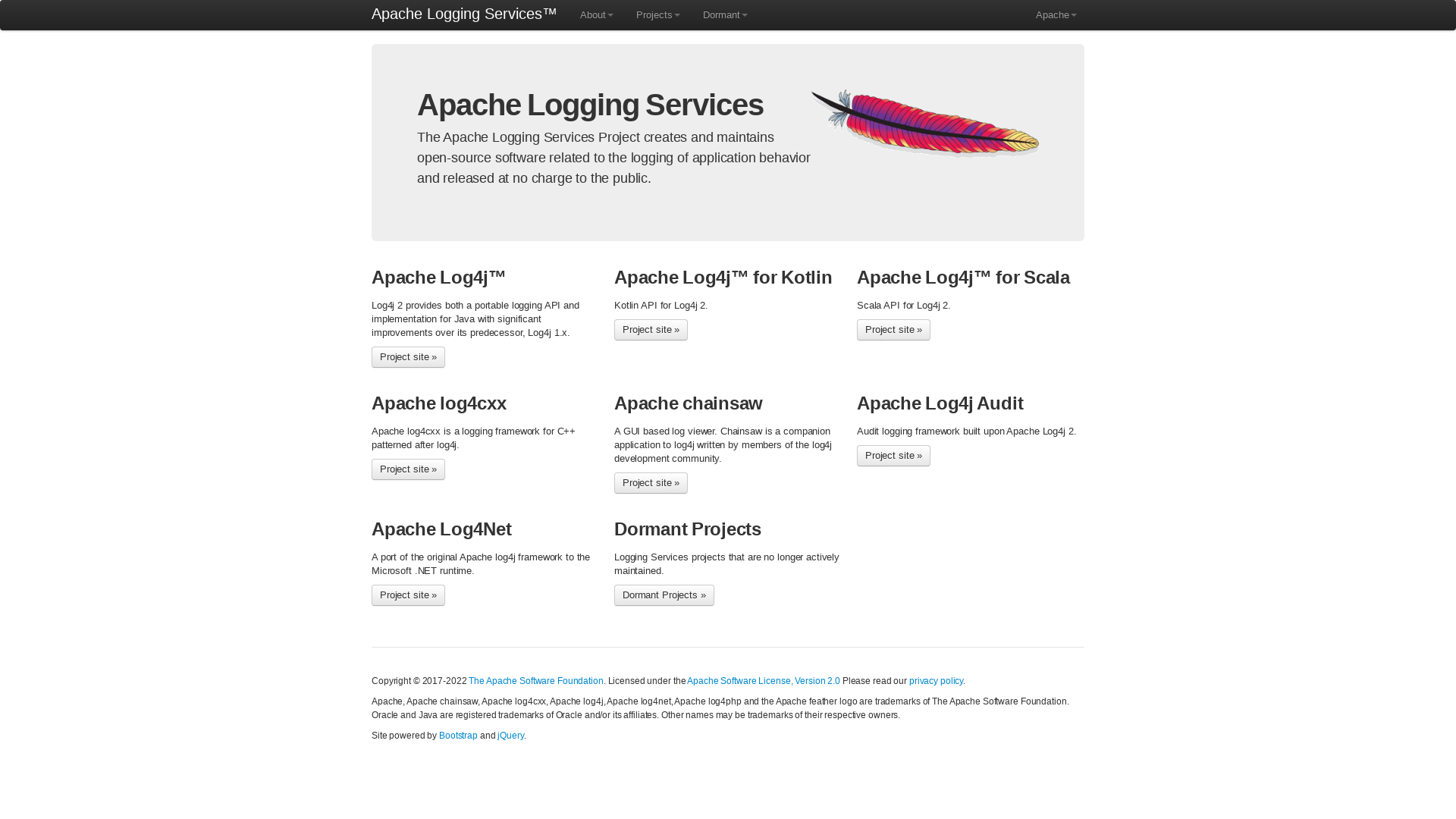Apache Logging Services