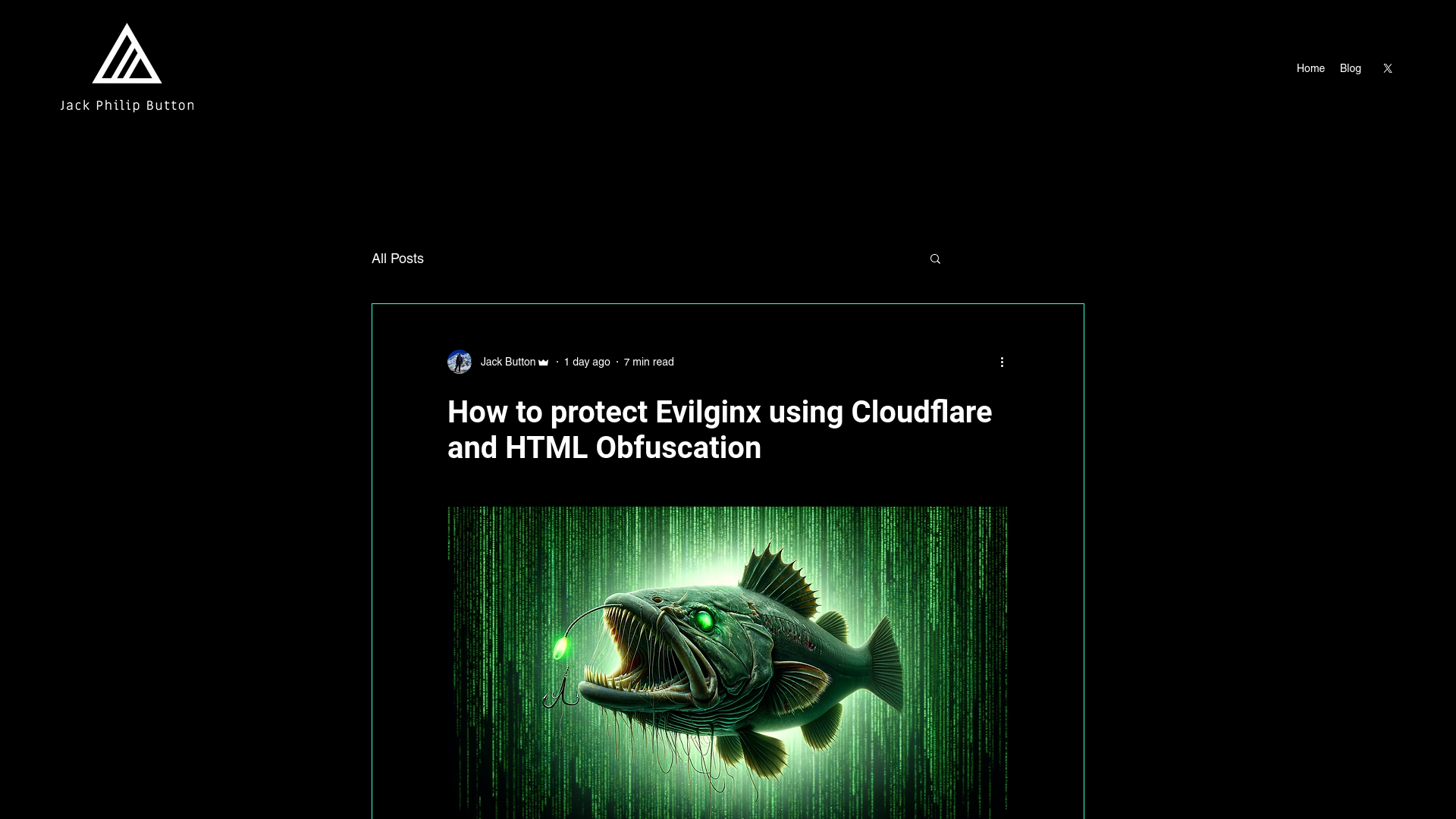 How to protect Evilginx using Cloudflare and HTML Obfuscation