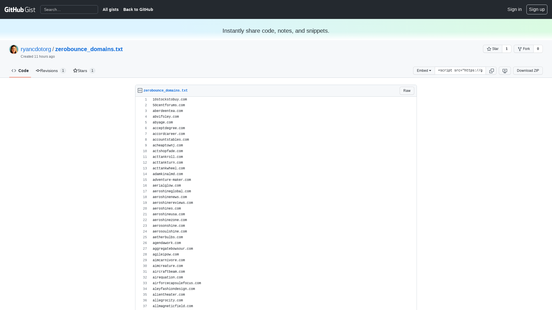 zerobounce_domains.txt · GitHub