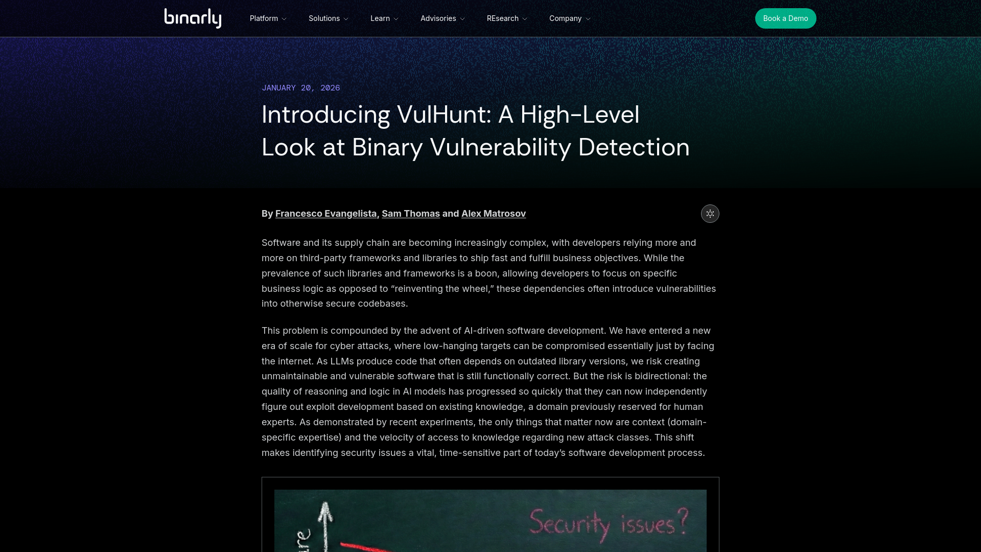 Introducing VulHunt: A High-Level Look at Binary Vulnerability Detection | Binarly