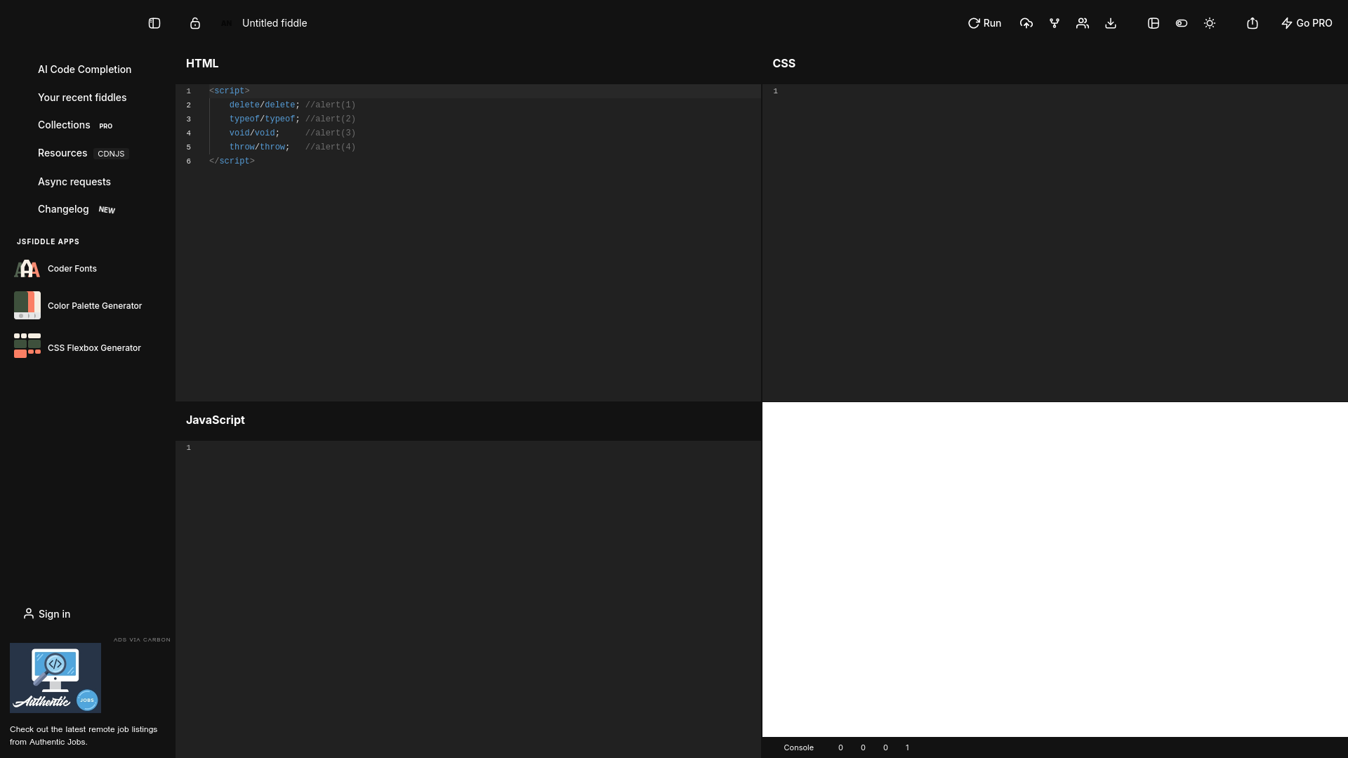 Edit fiddle - JSFiddle - Code Playground