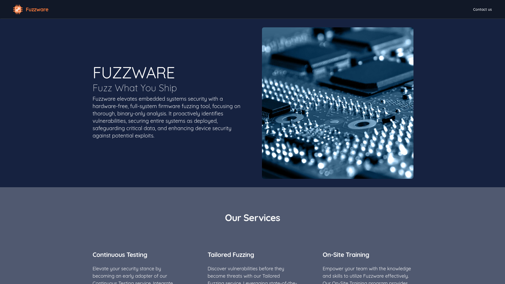 Home | Fuzzware