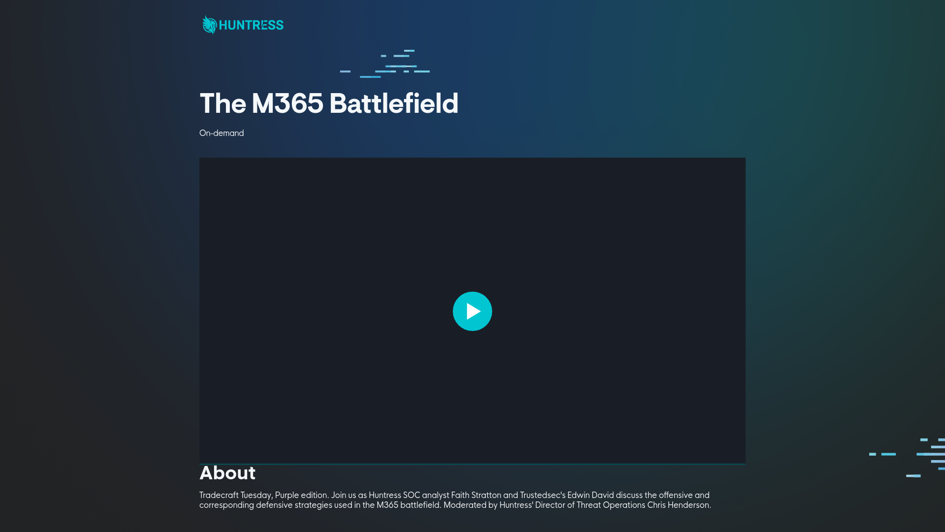 The M365 Battlefield