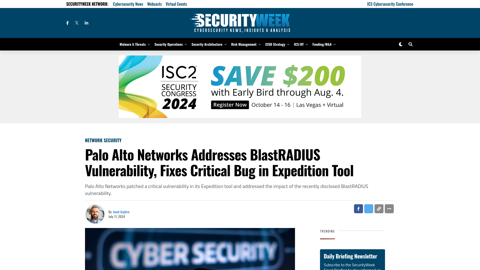 Palo Alto Networks Addresses BlastRADIUS Vulnerability, Fixes Critical Bug in Expedition Tool - SecurityWeek