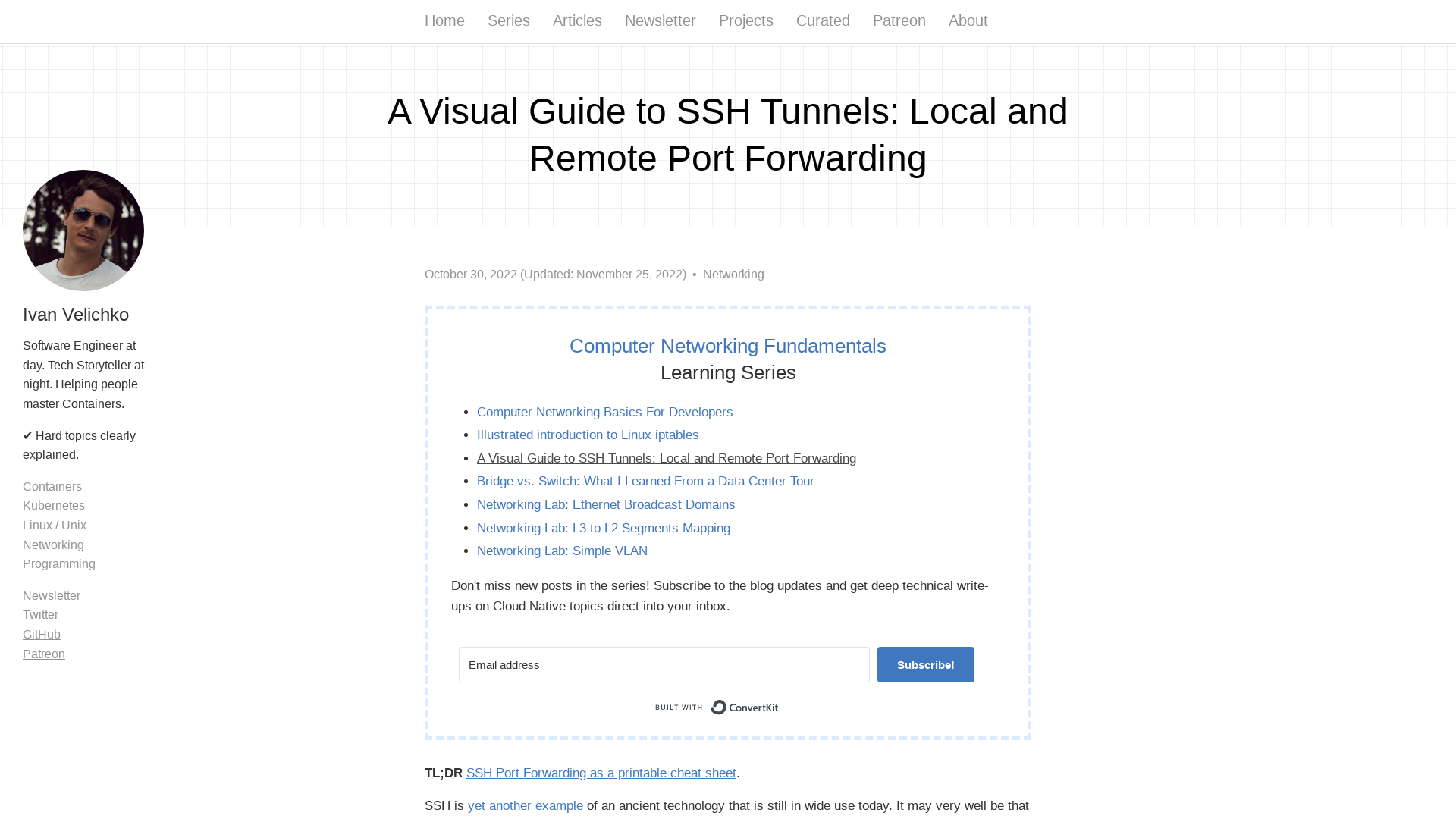 A Visual Guide to SSH Tunnels: Local and Remote Port Forwarding