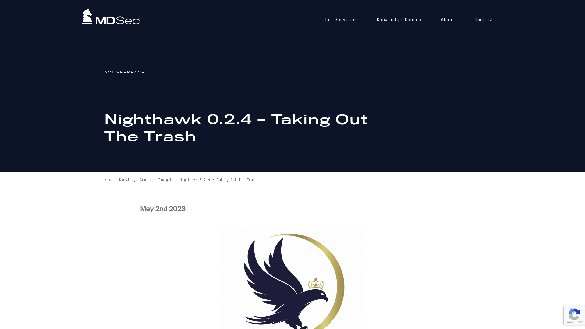 Nighthawk 0.2.4 - Taking Out The Trash - MDSec