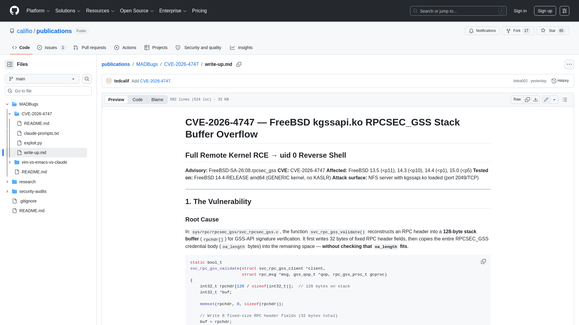 publications/MADBugs/CVE-2026-4747/write-up.md at main · califio/publications · GitHub