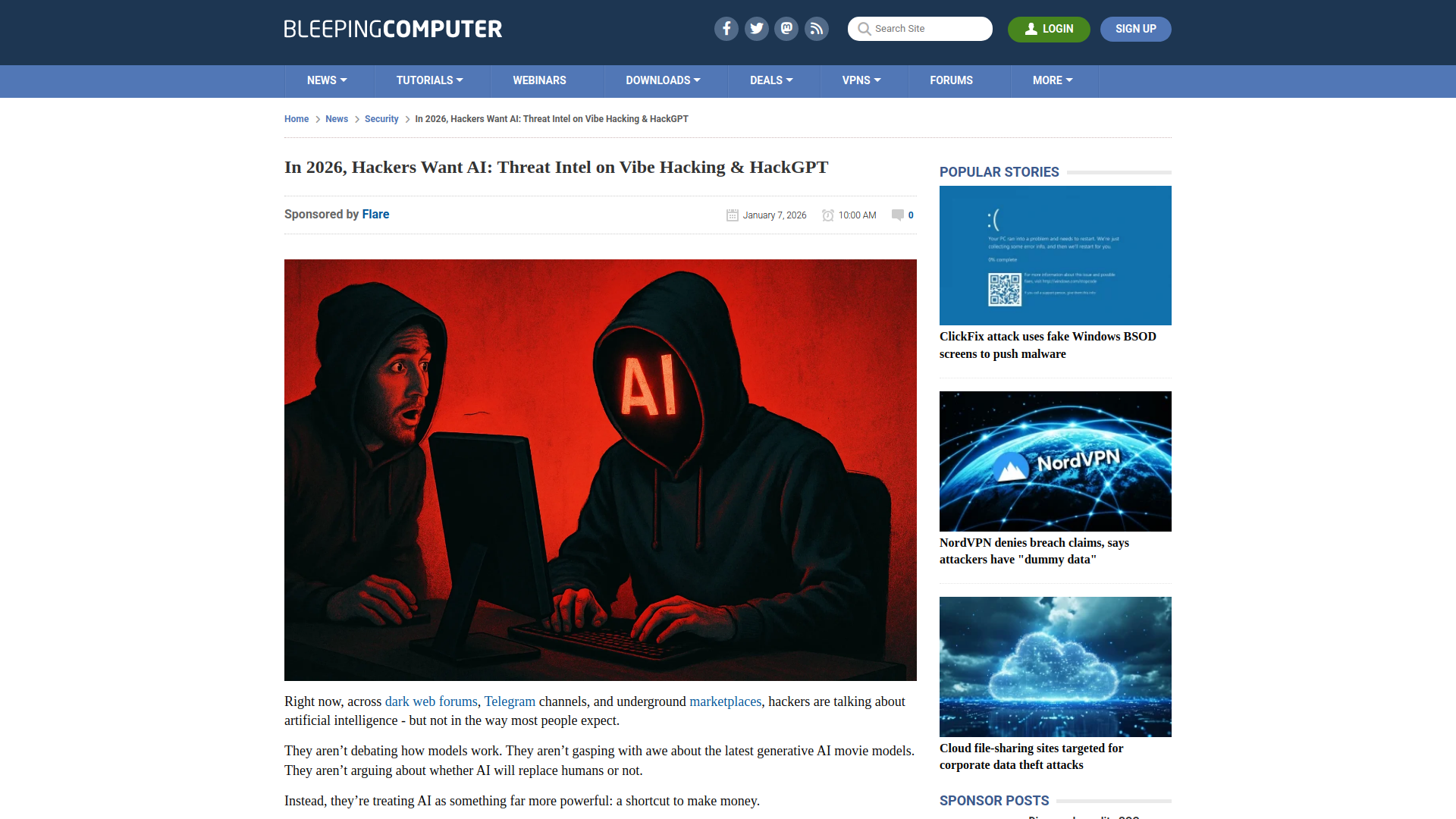 In 2026, Hackers Want AI: Threat Intel on Vibe Hacking & HackGPT