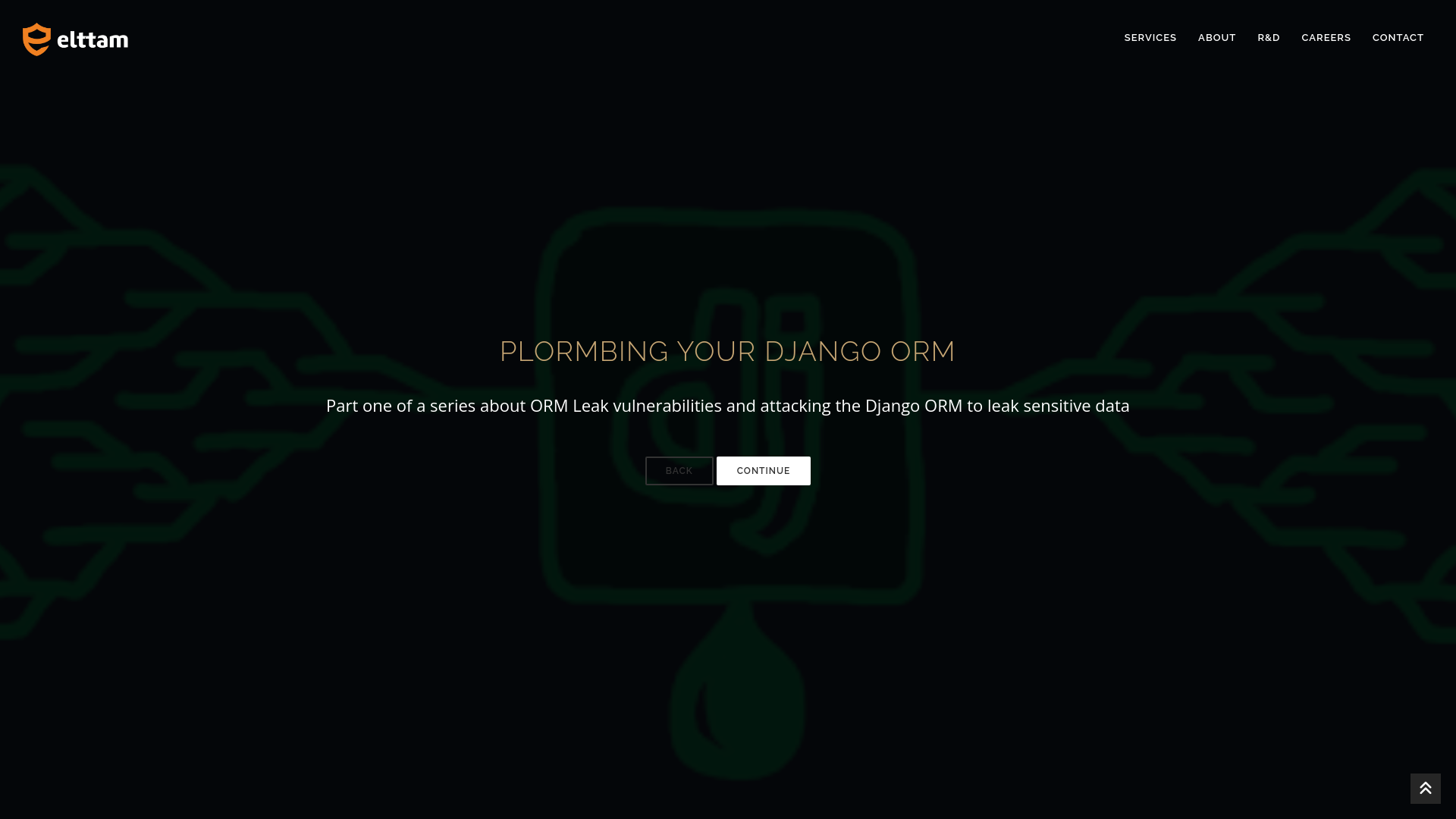 plORMbing your Django ORM