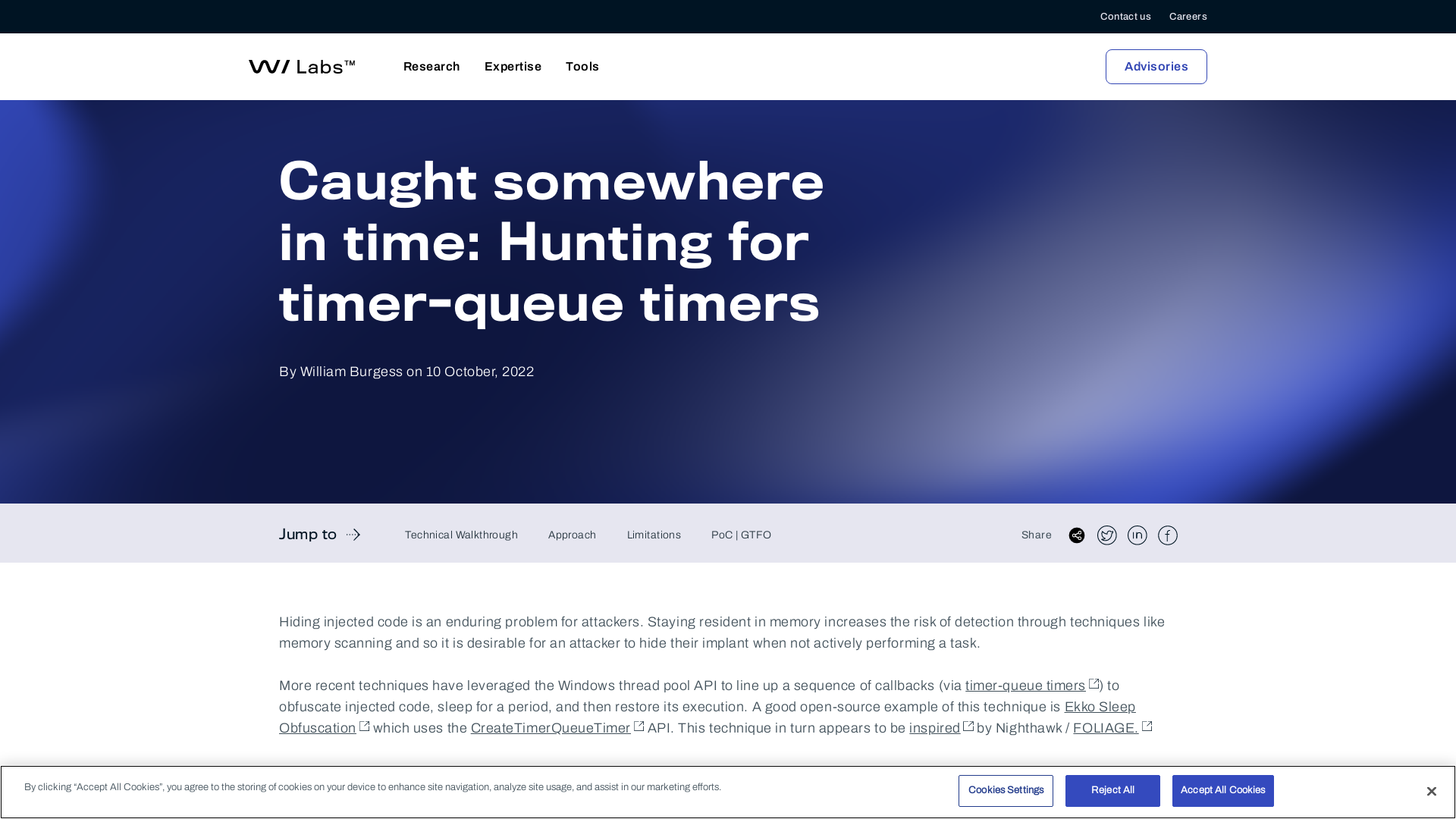 Hunting for timer-queue timers | WithSecure™ Labs