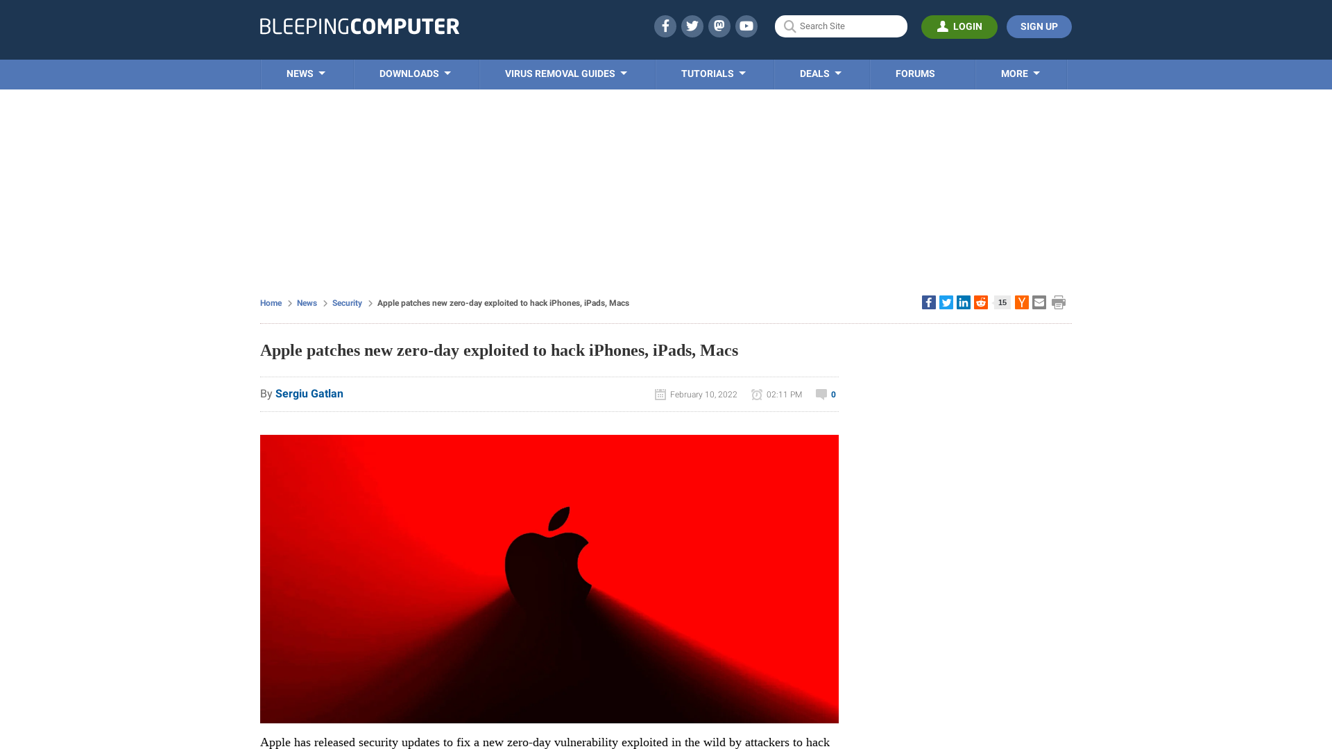 Apple patches new zero-day exploited to hack iPhones, iPads, Macs
