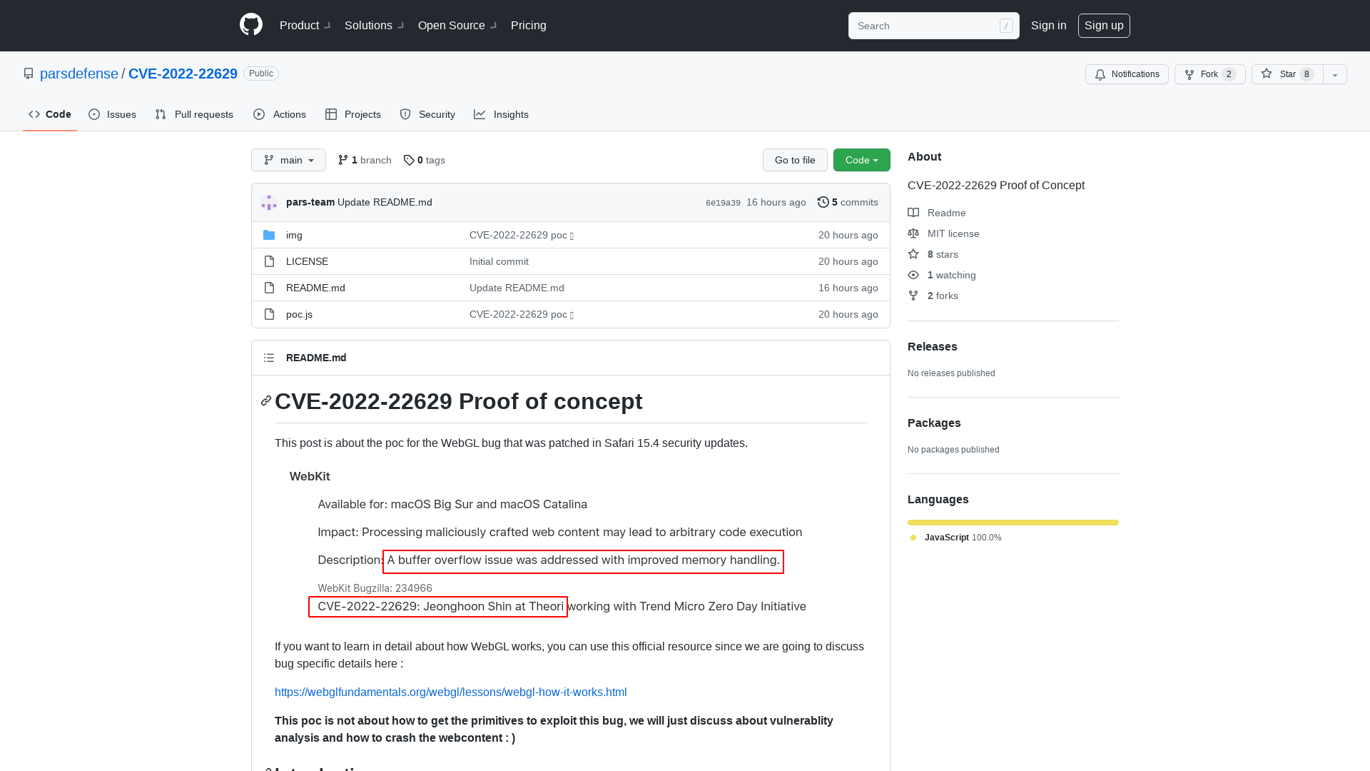 GitHub - parsdefense/CVE-2022-22629: CVE-2022-22629 Proof of Concept