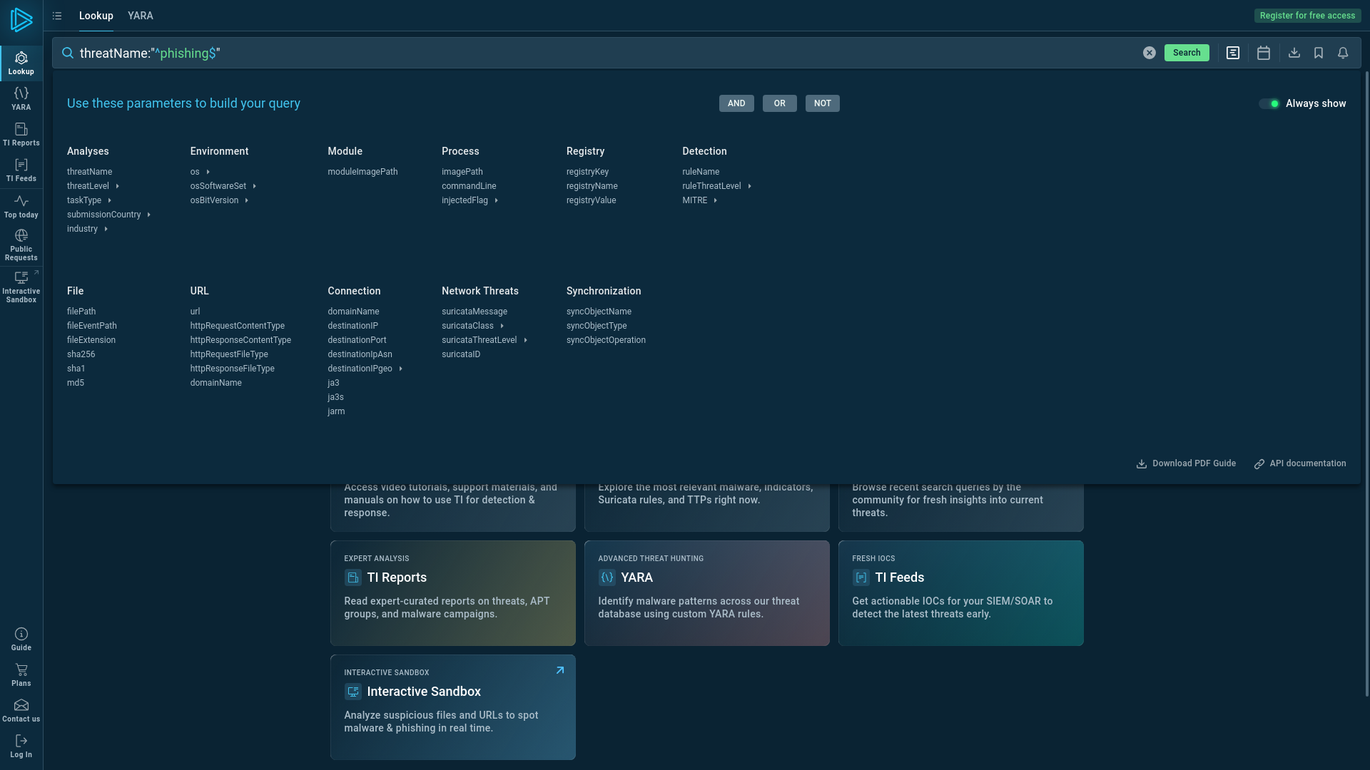 Threat Intelligence Services for SOC & MSSP - ANY.RUN