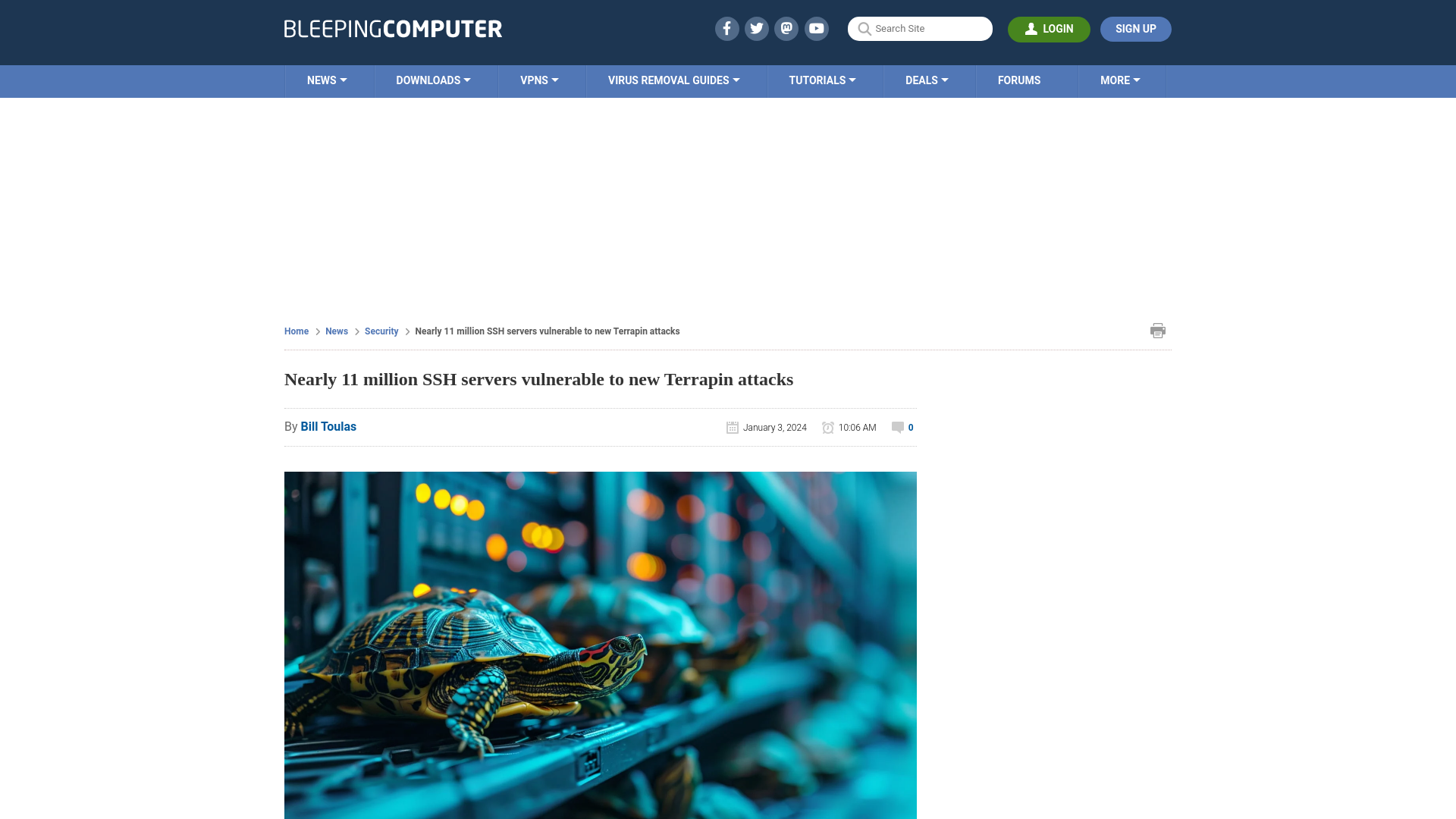 Nearly 11 million SSH servers vulnerable to new Terrapin attacks