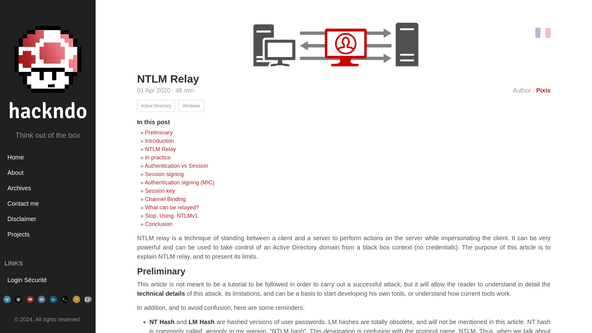 NTLM Relay - hackndo
