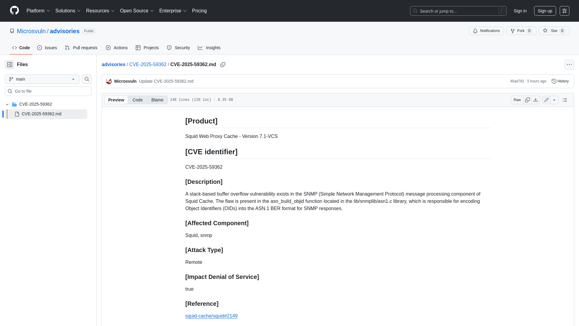 advisories/CVE-2025-59362/CVE-2025-59362.md at main · Microsvuln/advisories · GitHub
