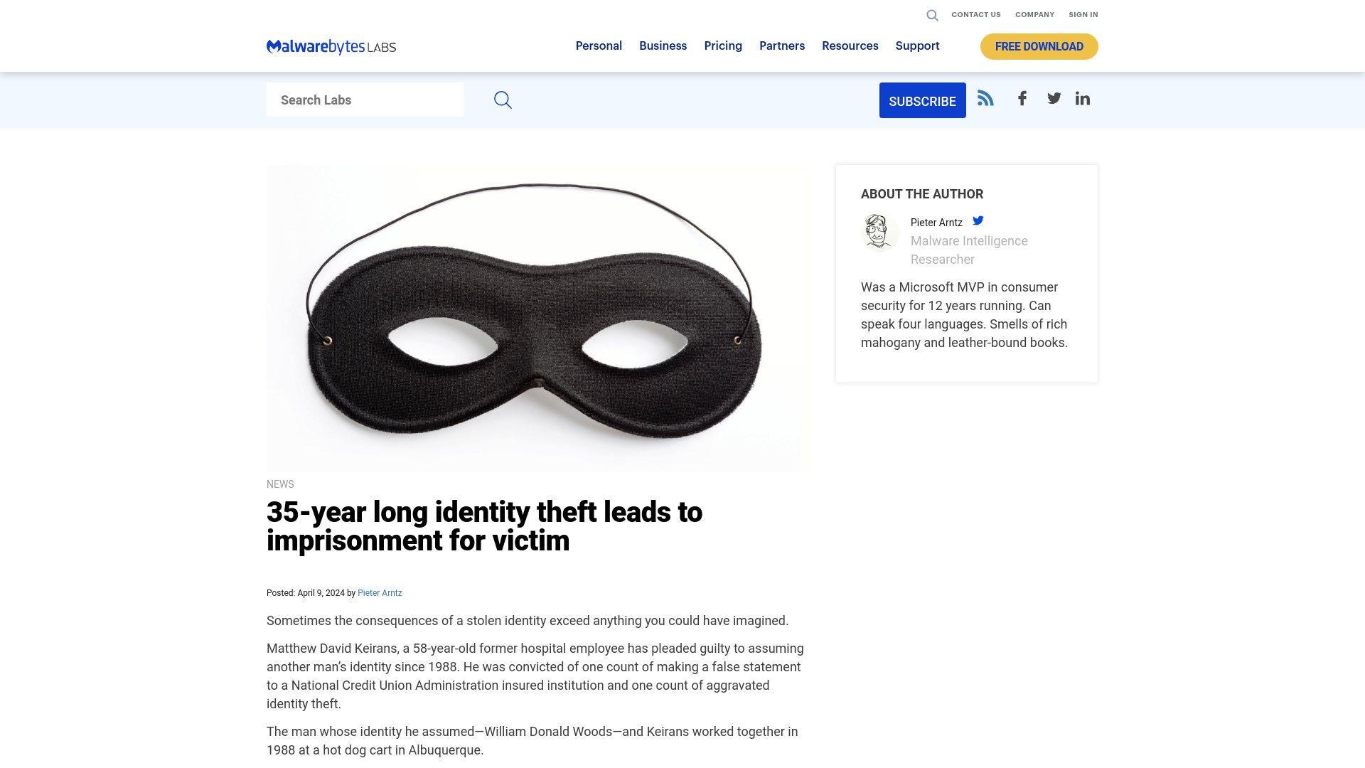 35-year long identity theft leads to imprisonment for victim | Malwarebytes