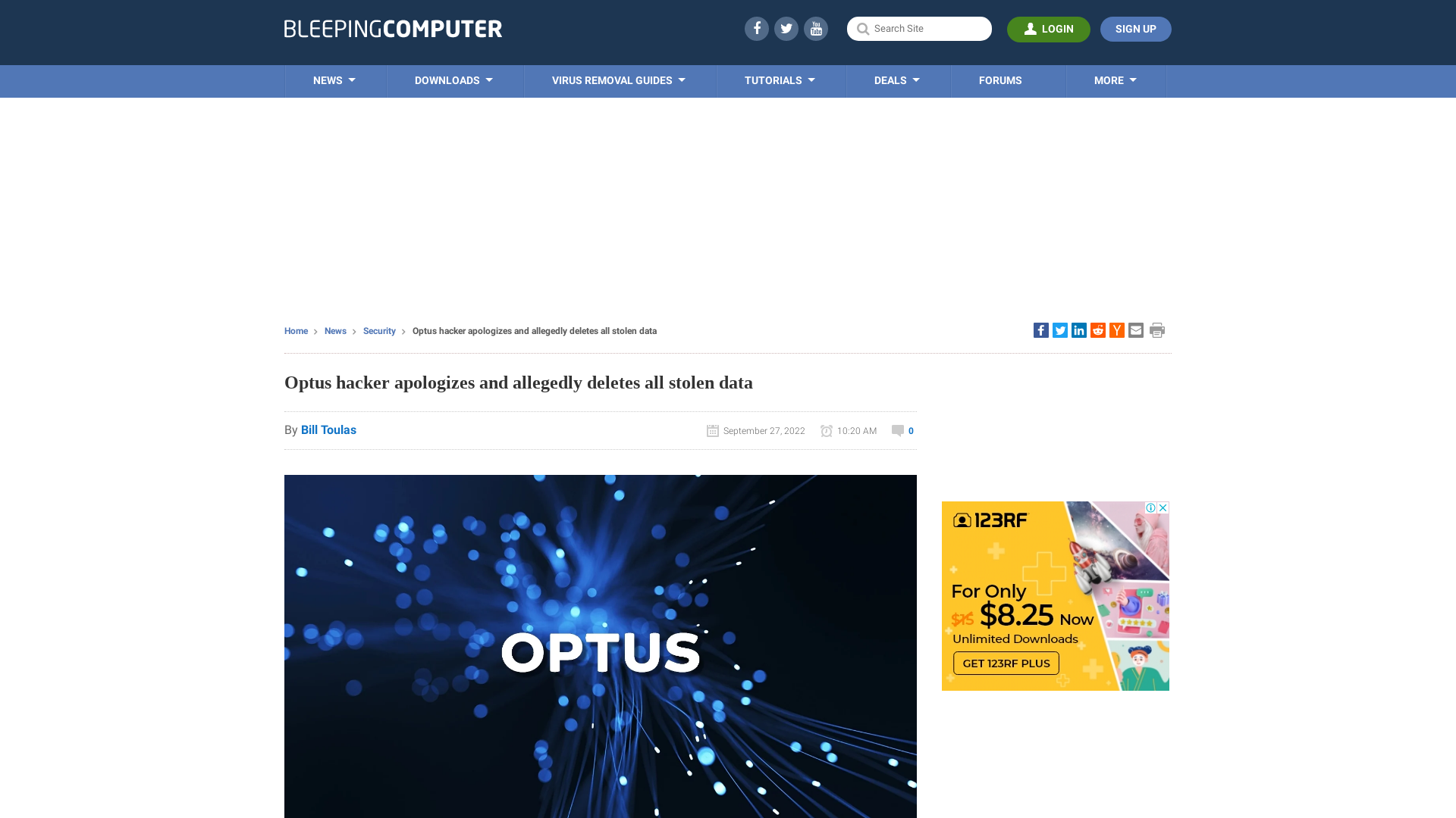 Optus hacker apologizes and allegedly deletes all stolen data