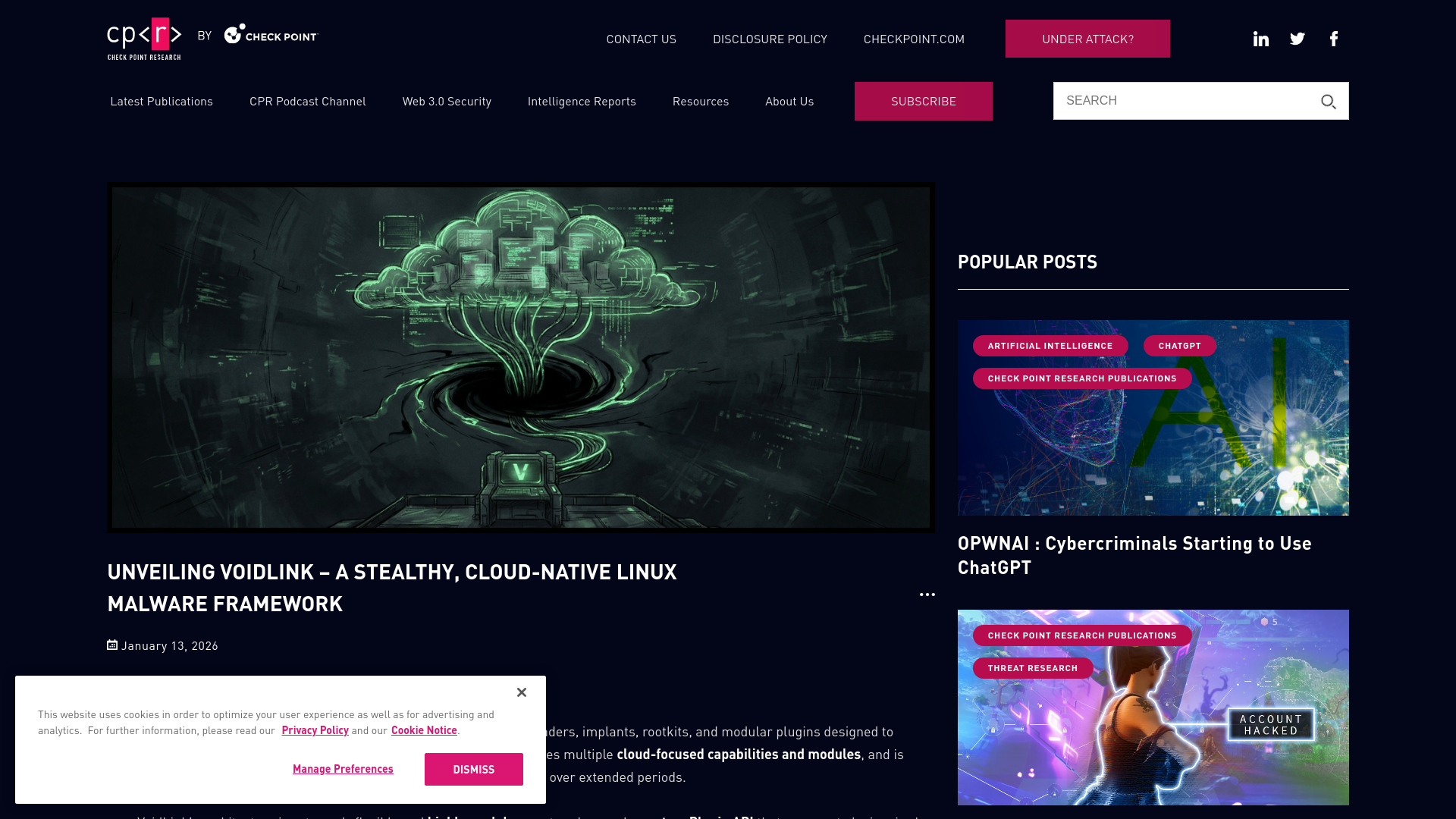 VoidLink: The Cloud-Native Malware Framework