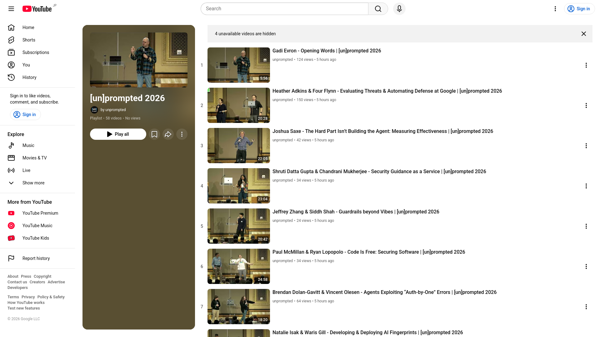 [un]prompted 2026 - YouTube