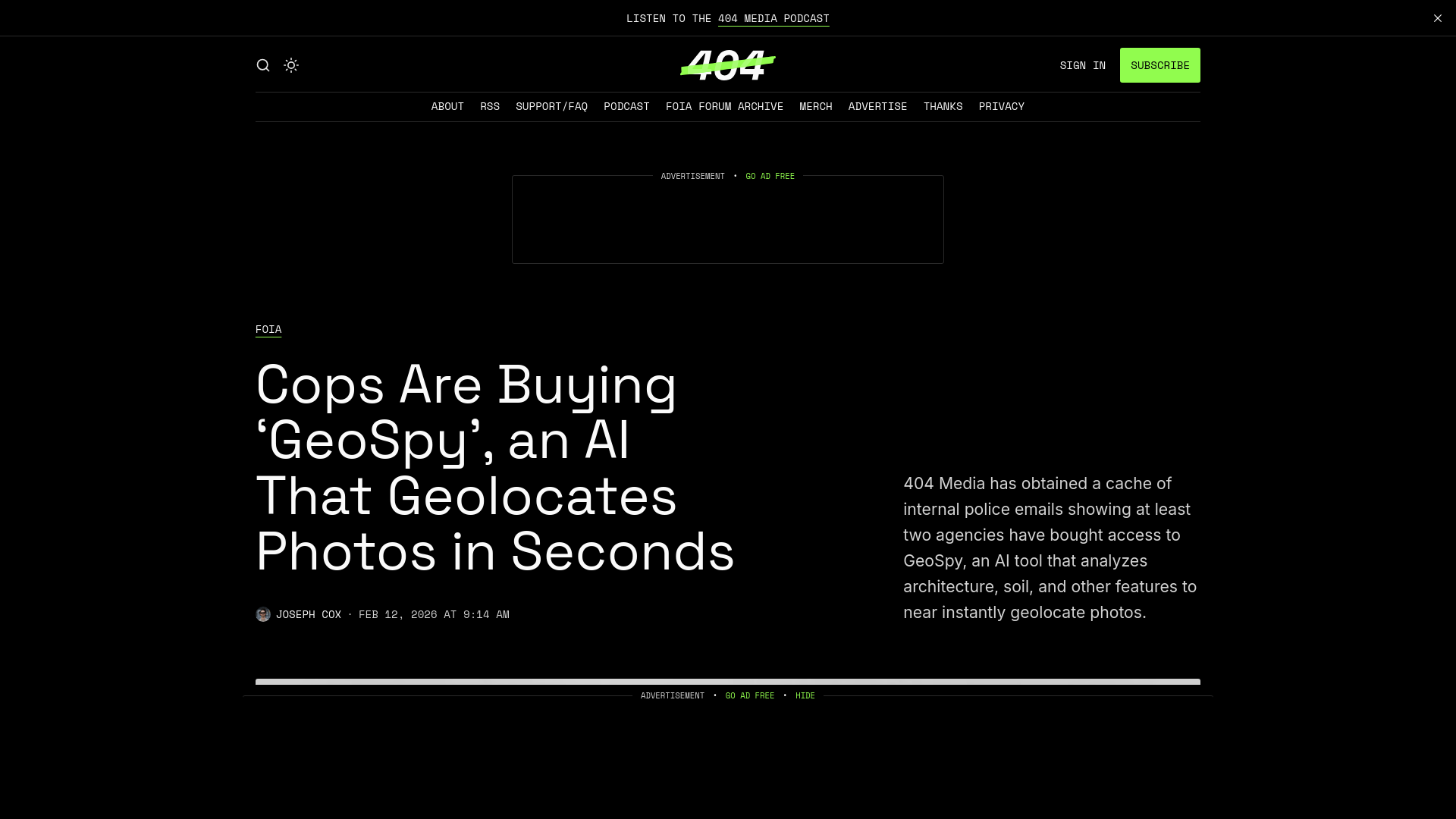 Cops Are Buying ‘GeoSpy’, an AI That Geolocates Photos in Seconds