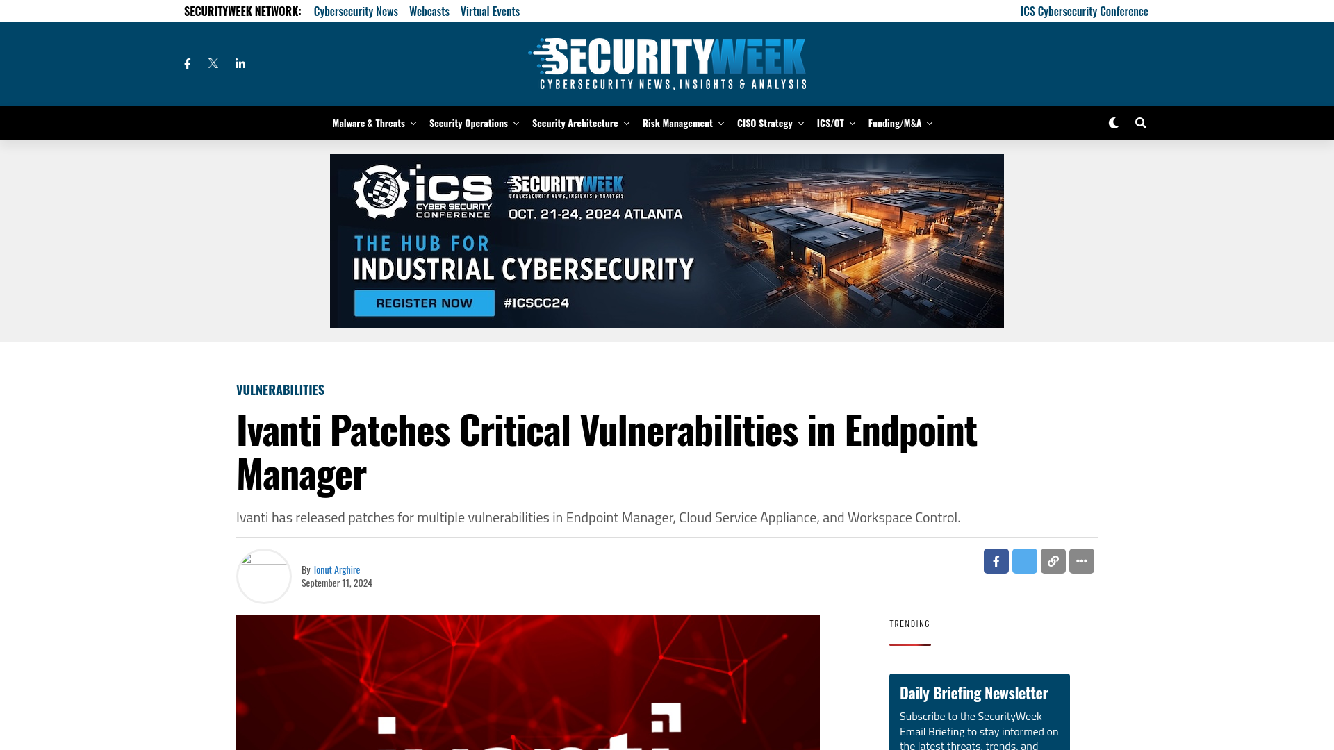 Ivanti Patches Critical Vulnerabilities in Endpoint Manager - SecurityWeek