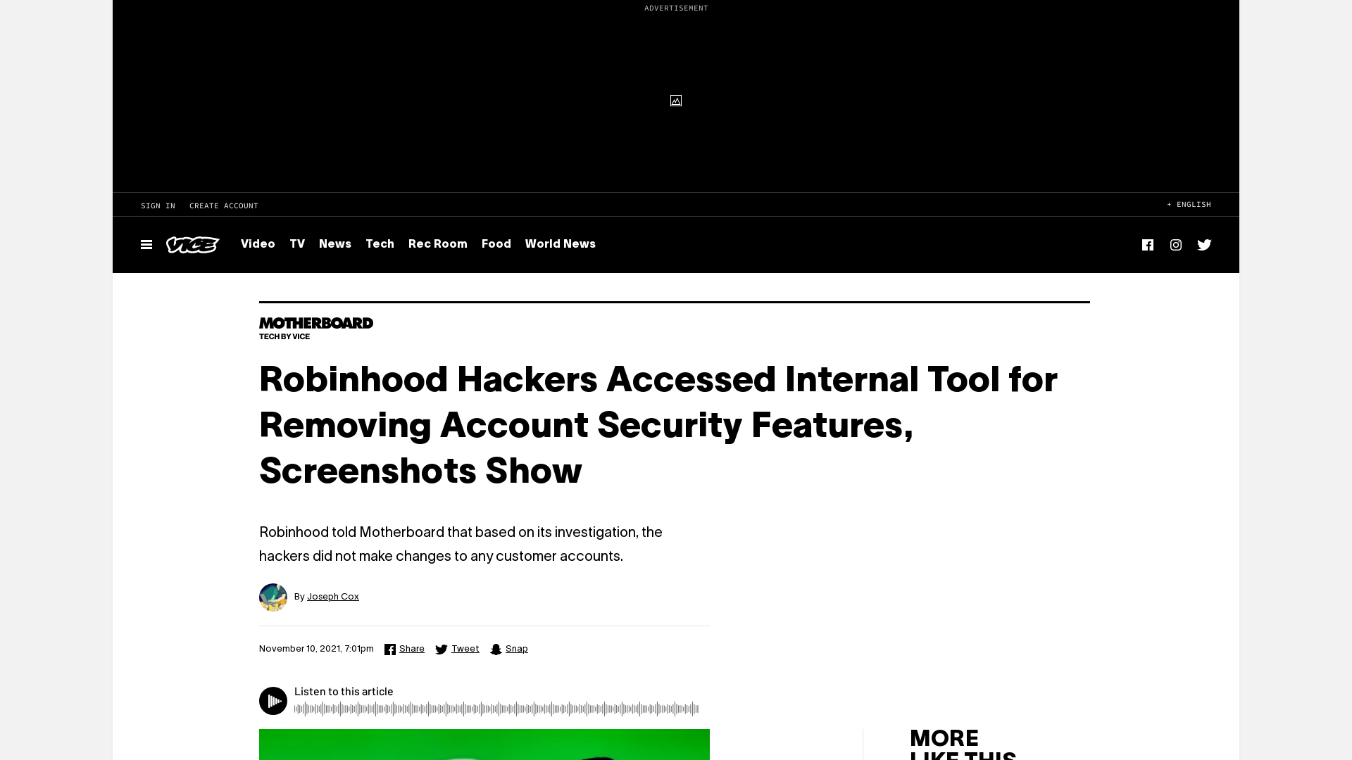 Robinhood Hackers Accessed Internal Tool for Removing Account Security Features, Screenshots Show