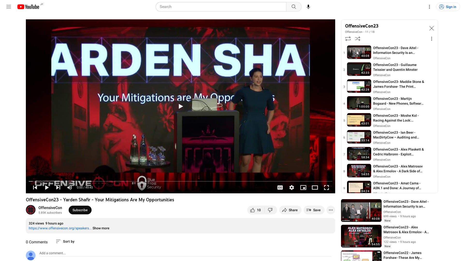 OffensiveCon23 - Yarden Shafir - Your Mitigations Are My Opportunities - YouTube
