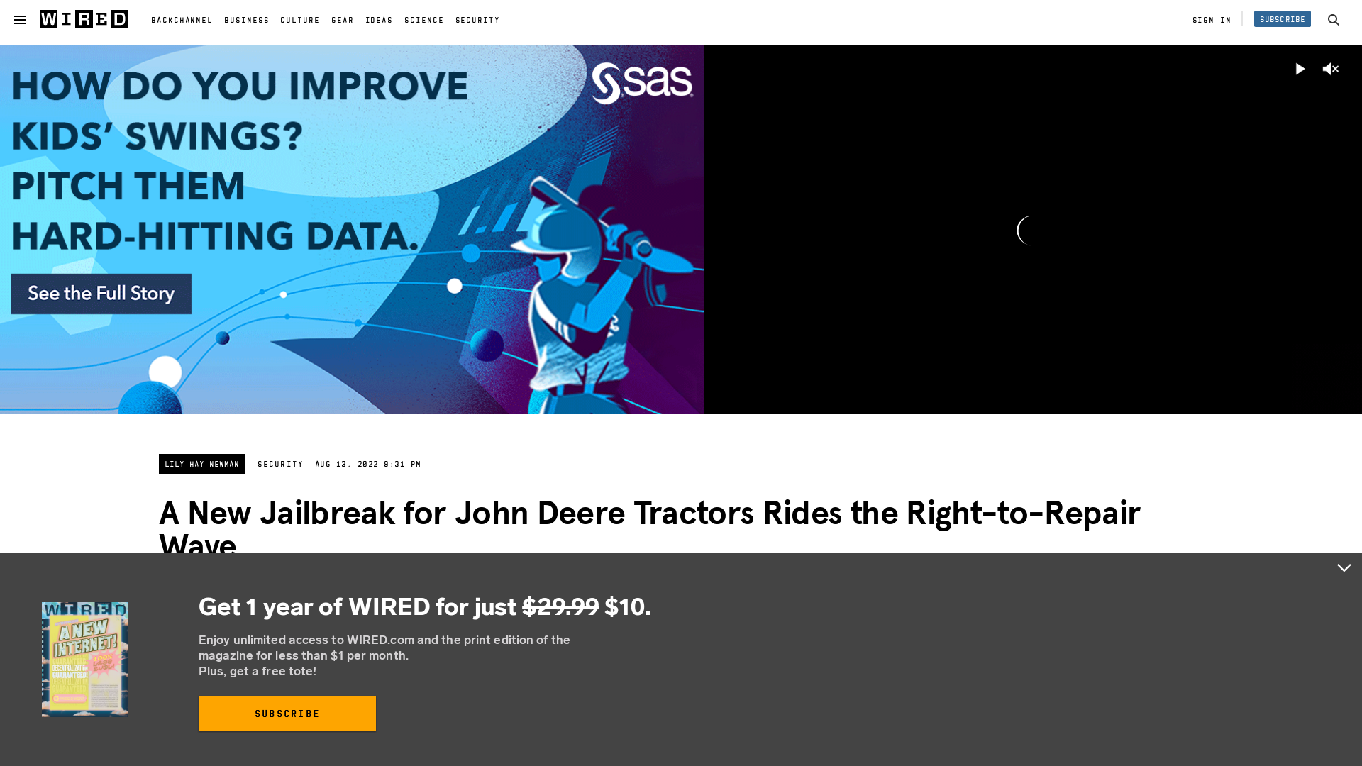 A New Jailbreak for John Deere Tractors Rides the Right-to-Repair Wave | WIRED