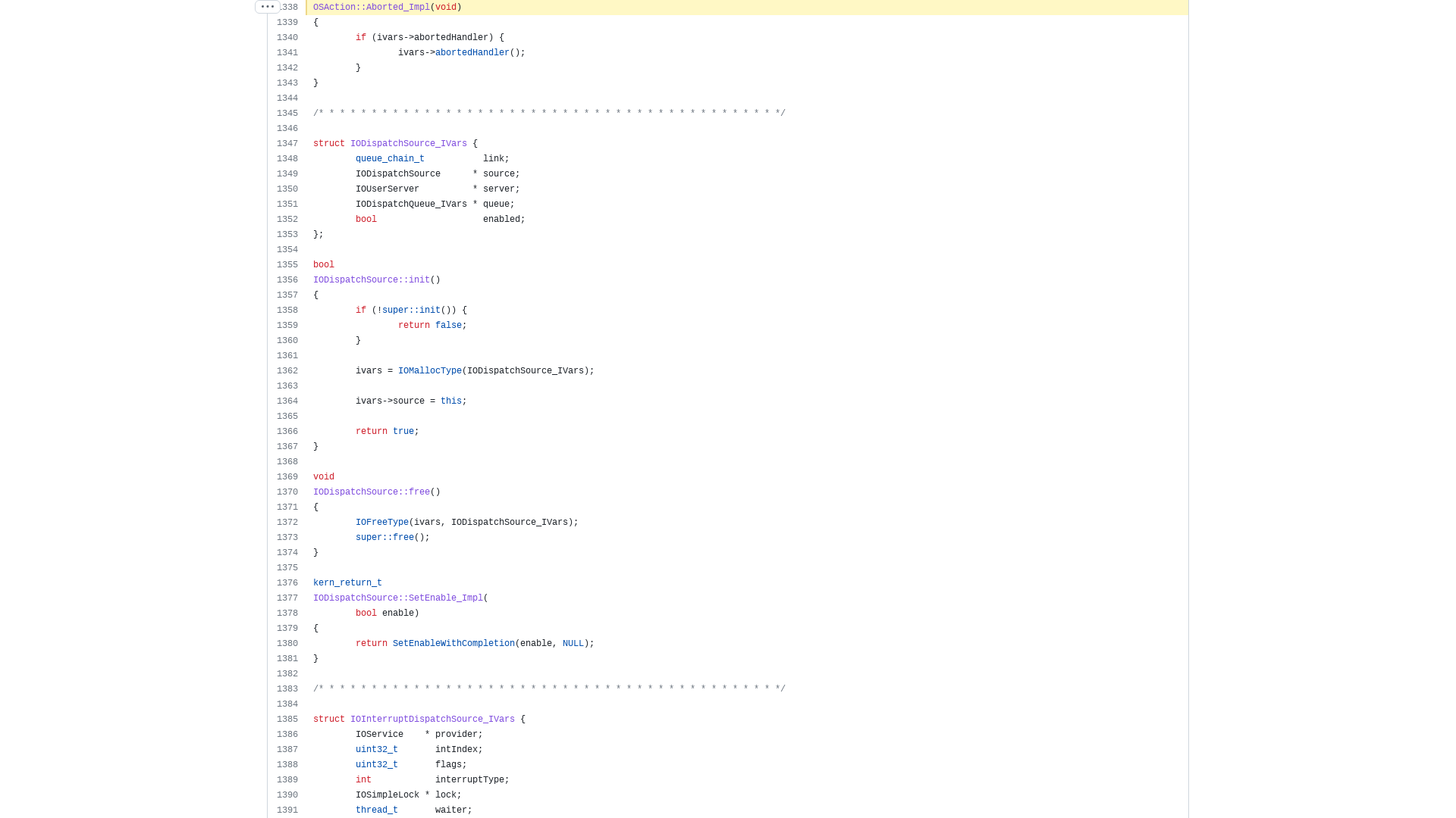 xnu/IOUserServer.cpp at 27b03b360a988dfd3dfdf34262bb0042026747cc · apple-oss-distributions/xnu · GitHub