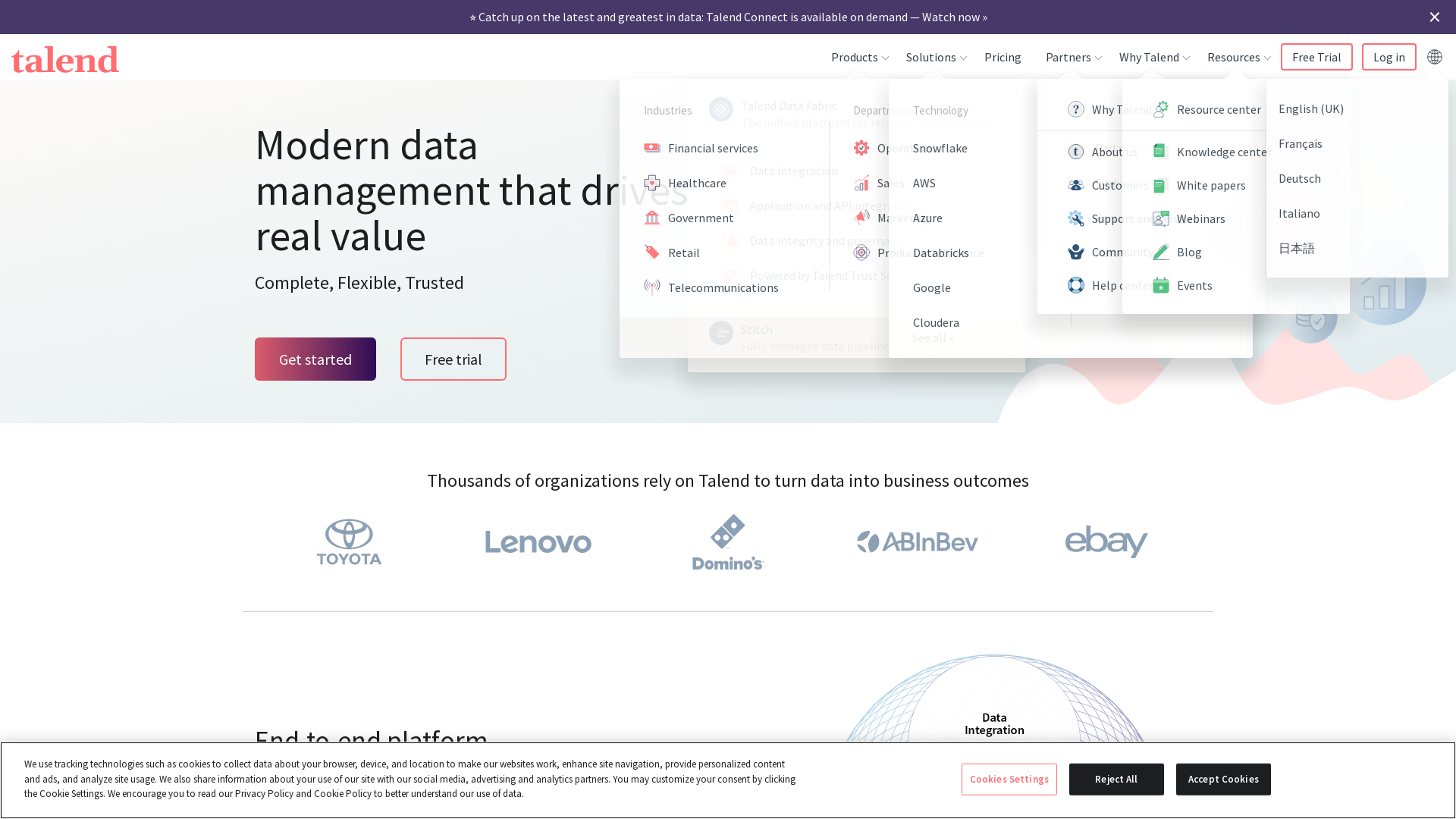 Talend | A Complete, Scalable Data Management Solution | Talend