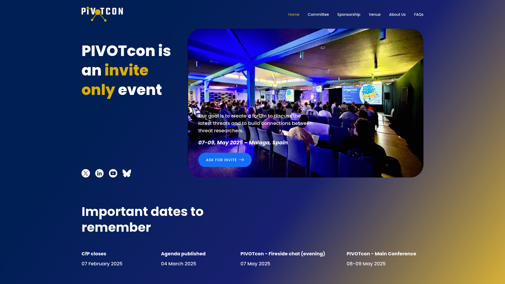 Homepage - PIVOTcon