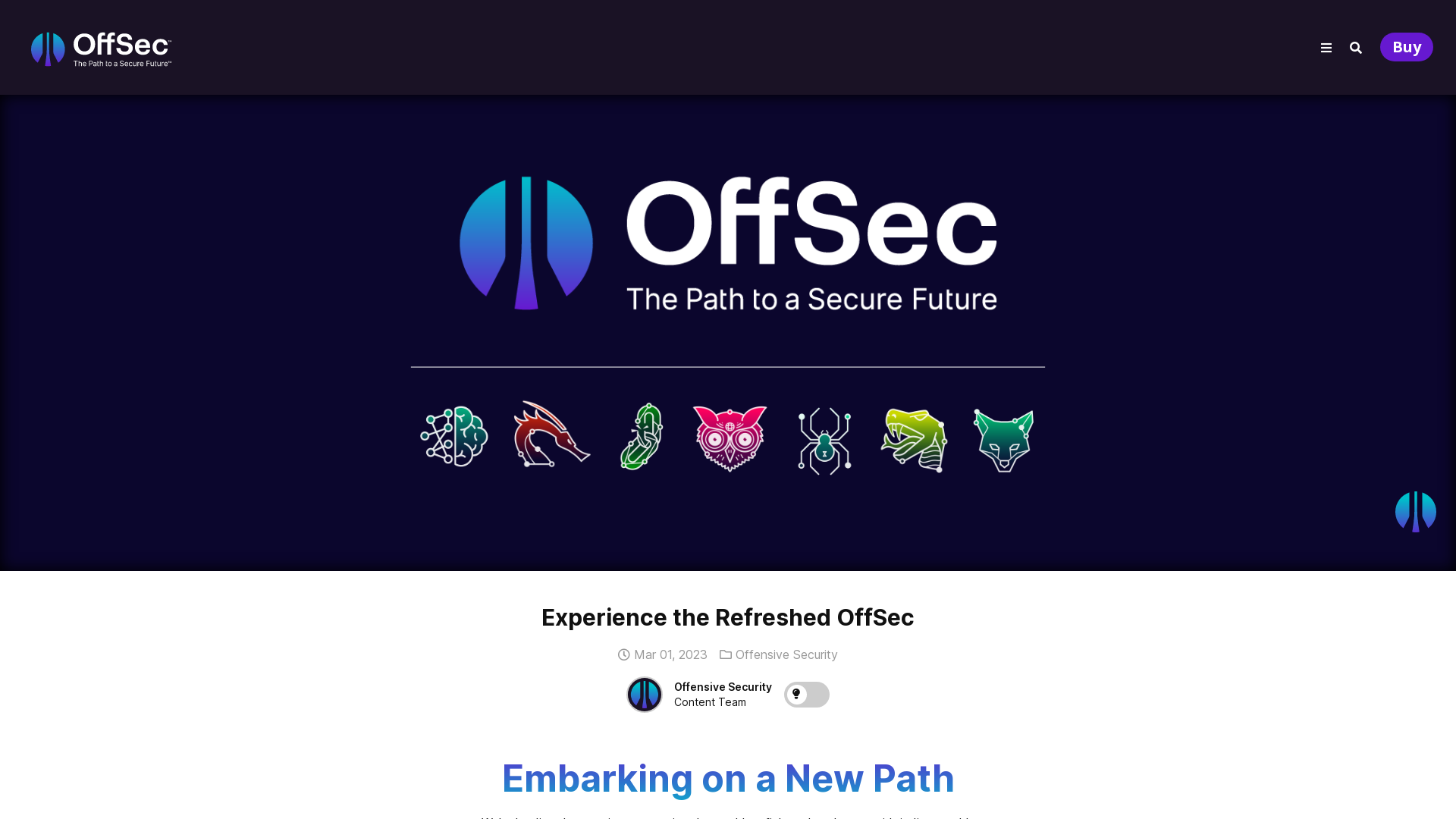 Experience the Refreshed OffSec | OffSec