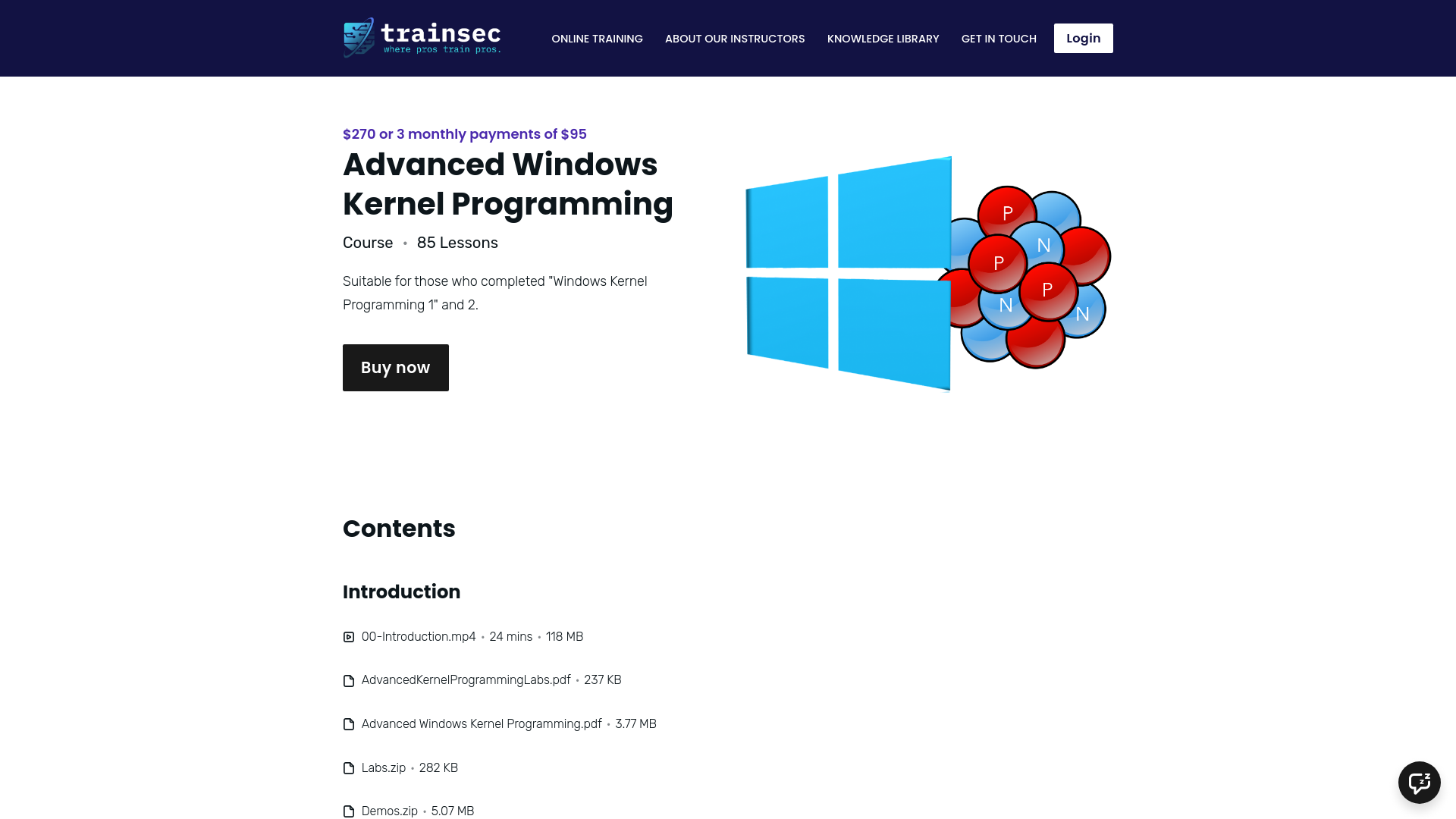 Advanced Windows Kernel Programming