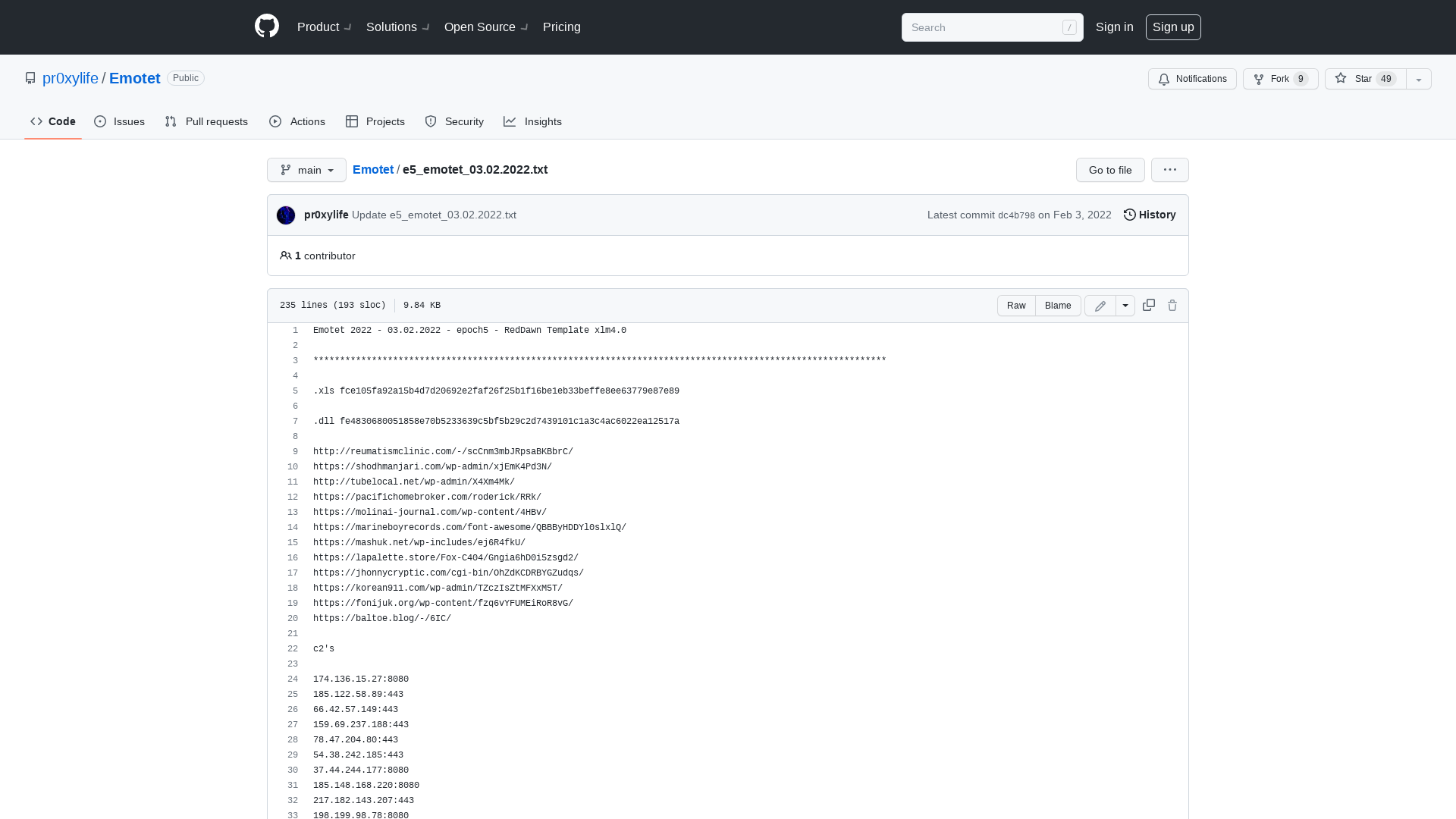 Emotet/e5_emotet_03.02.2022.txt at main · pr0xylife/Emotet · GitHub