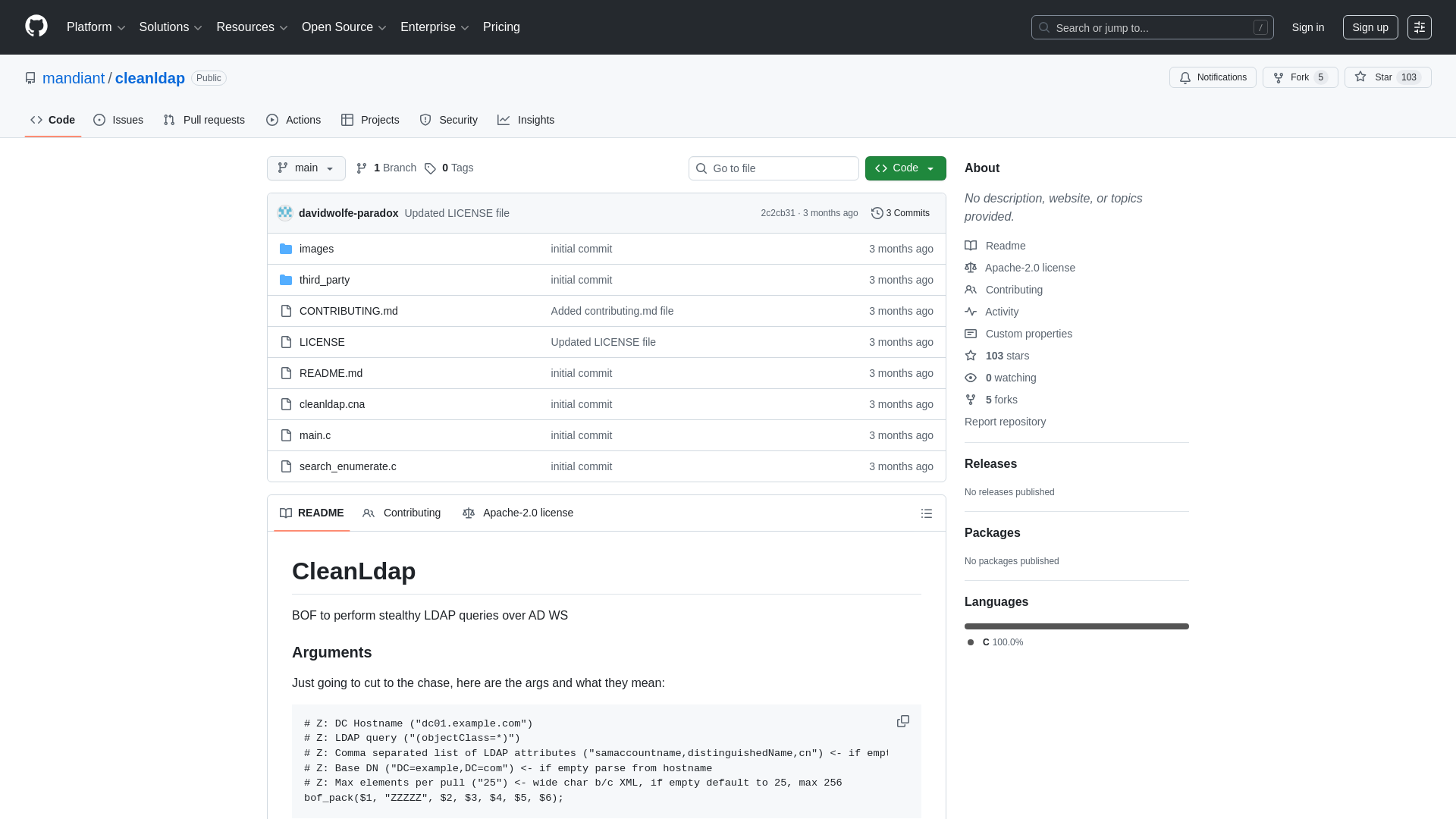 GitHub - mandiant/cleanldap