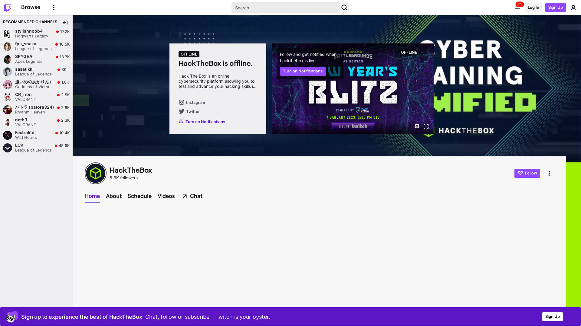 HackTheBox - Twitch