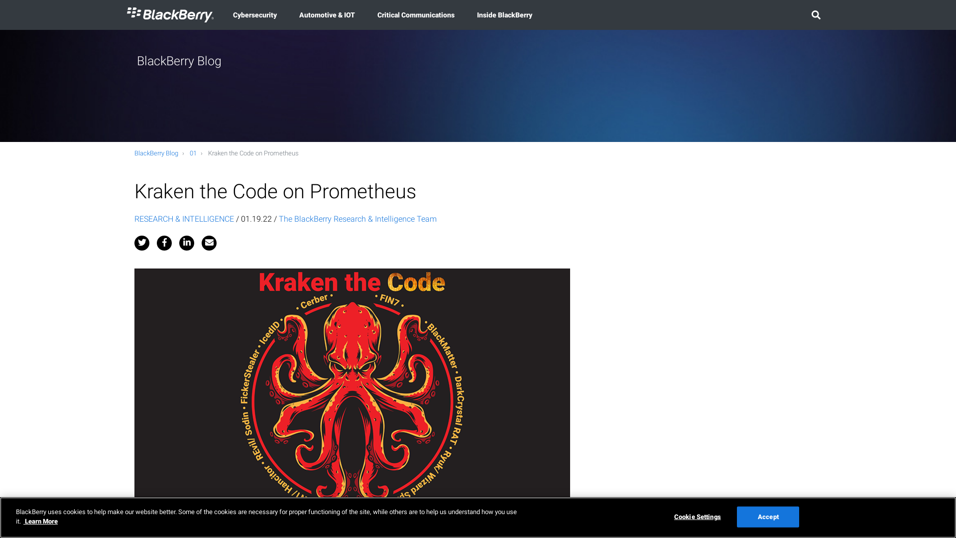 Kraken the Code on Prometheus