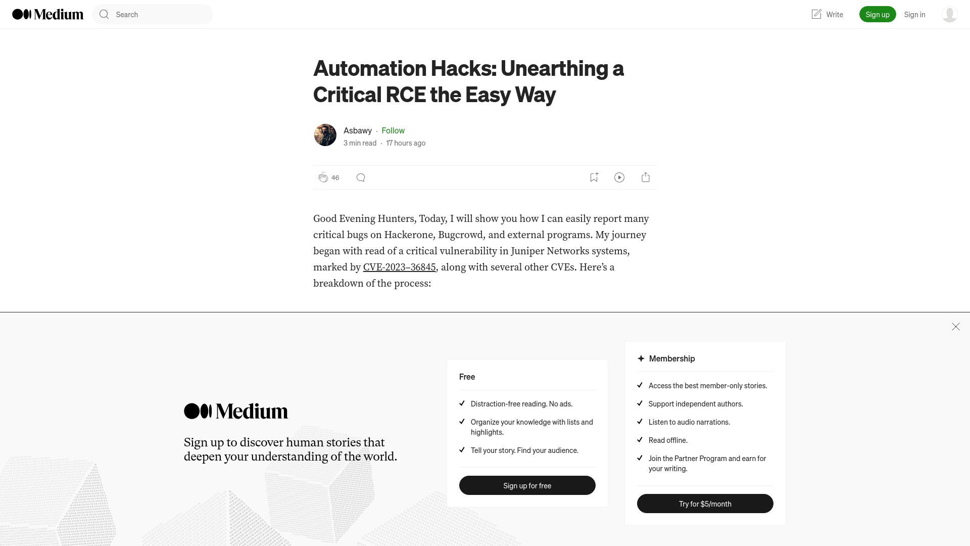 Automation Hacks: Unearthing a Critical RCE the Easy Way | by Asbawy | Jan, 2024 | Medium