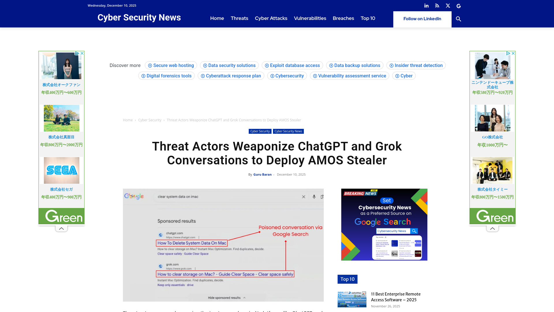 Threat Actors Weaponize ChatGPT and Grok Conversations to Deploy AMOS Stealer