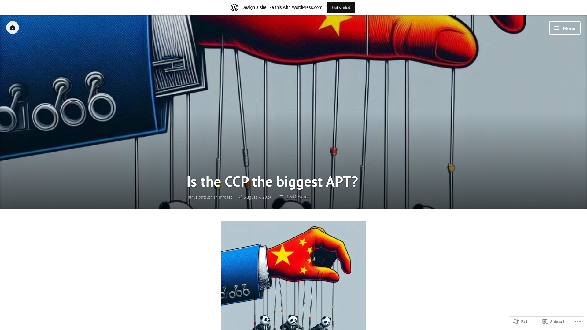 Is the CCP the biggest APT? – Intrusion Truth