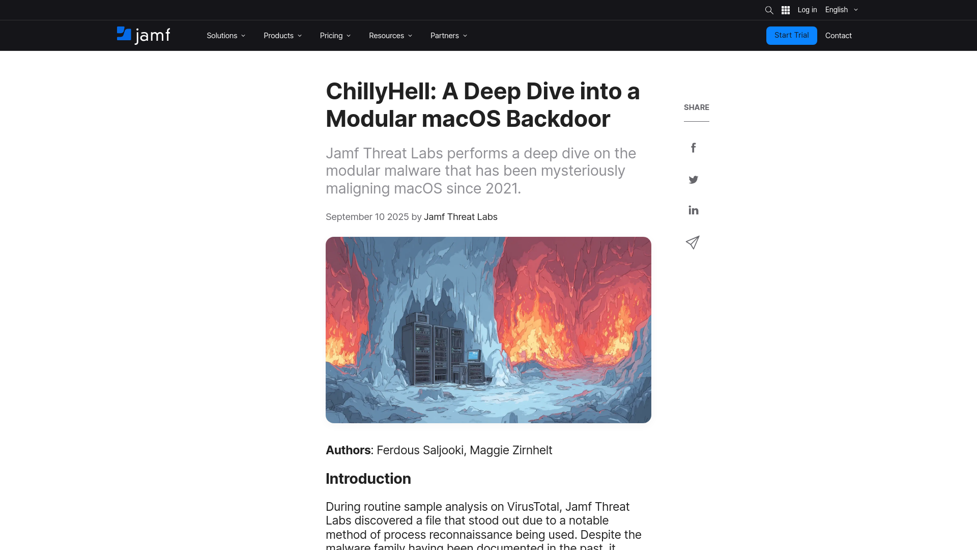 Learn about ChillyHell, a modular Mac backdoor