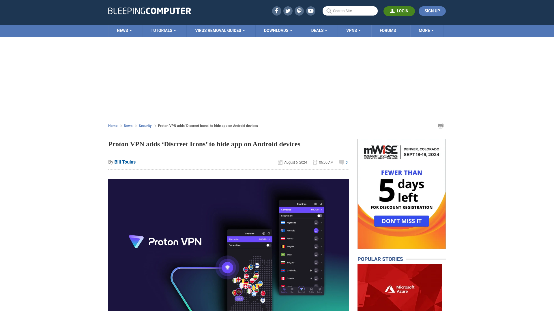 Proton VPN adds ‘Discreet Icons’ to hide app on Android devices